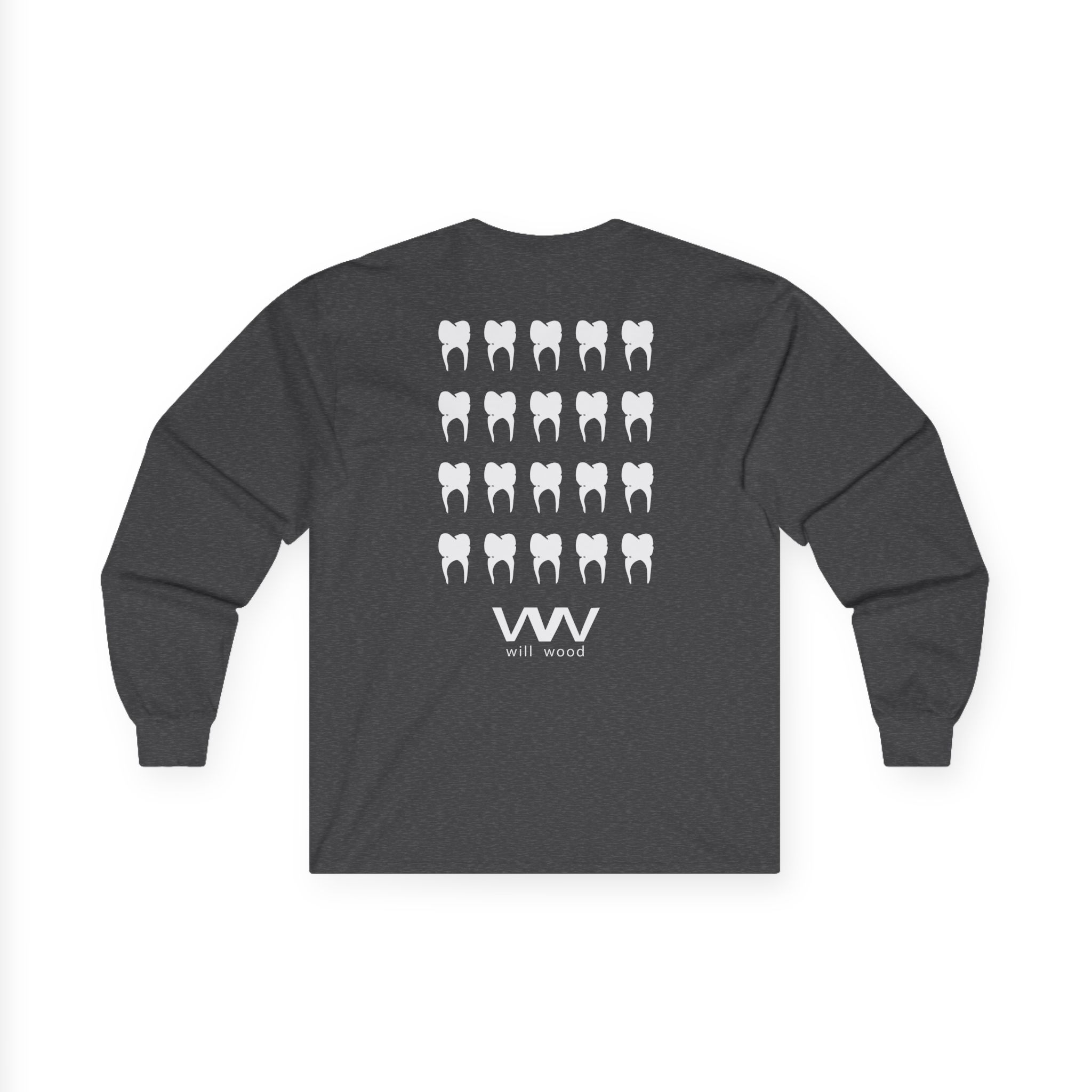 Will Wood Host Skull Unisex Ultra Cotton Long Sleeve Tee - Image 8