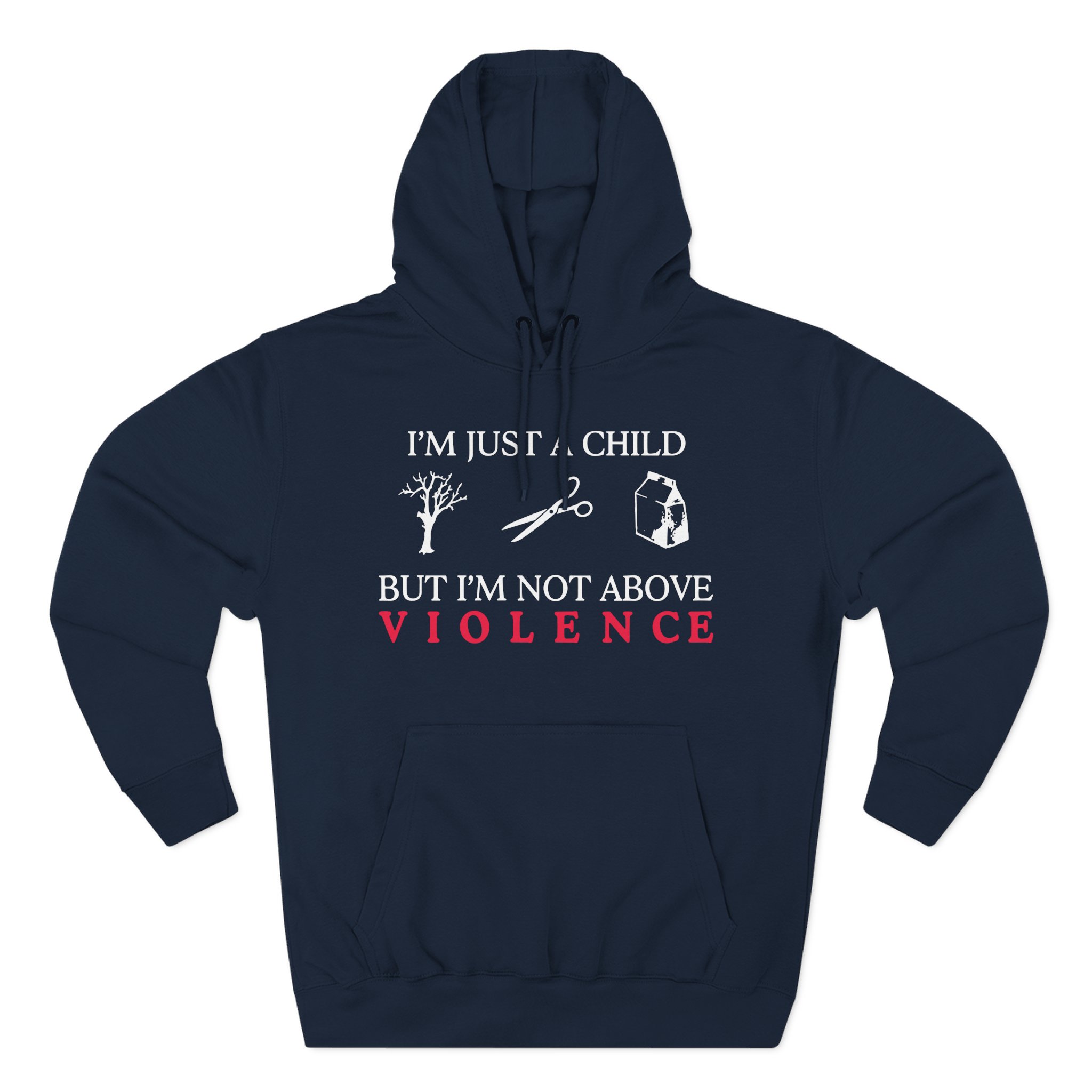 Ethel Cain Not Above Violence Three-Panel Fleece Hoodie - Image 9