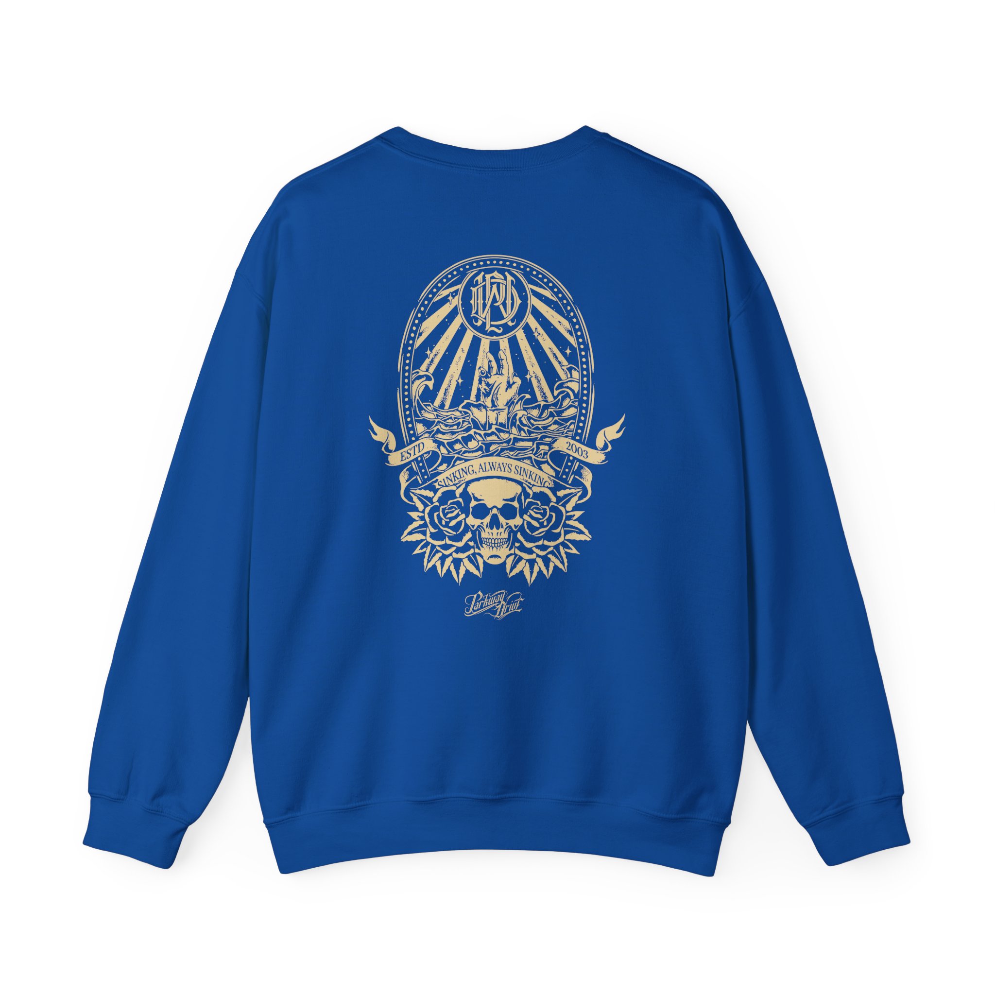 Parkway Drive Skull & Anchor Unisex Heavy Blend™ Crewneck Sweatshirt - Image 18