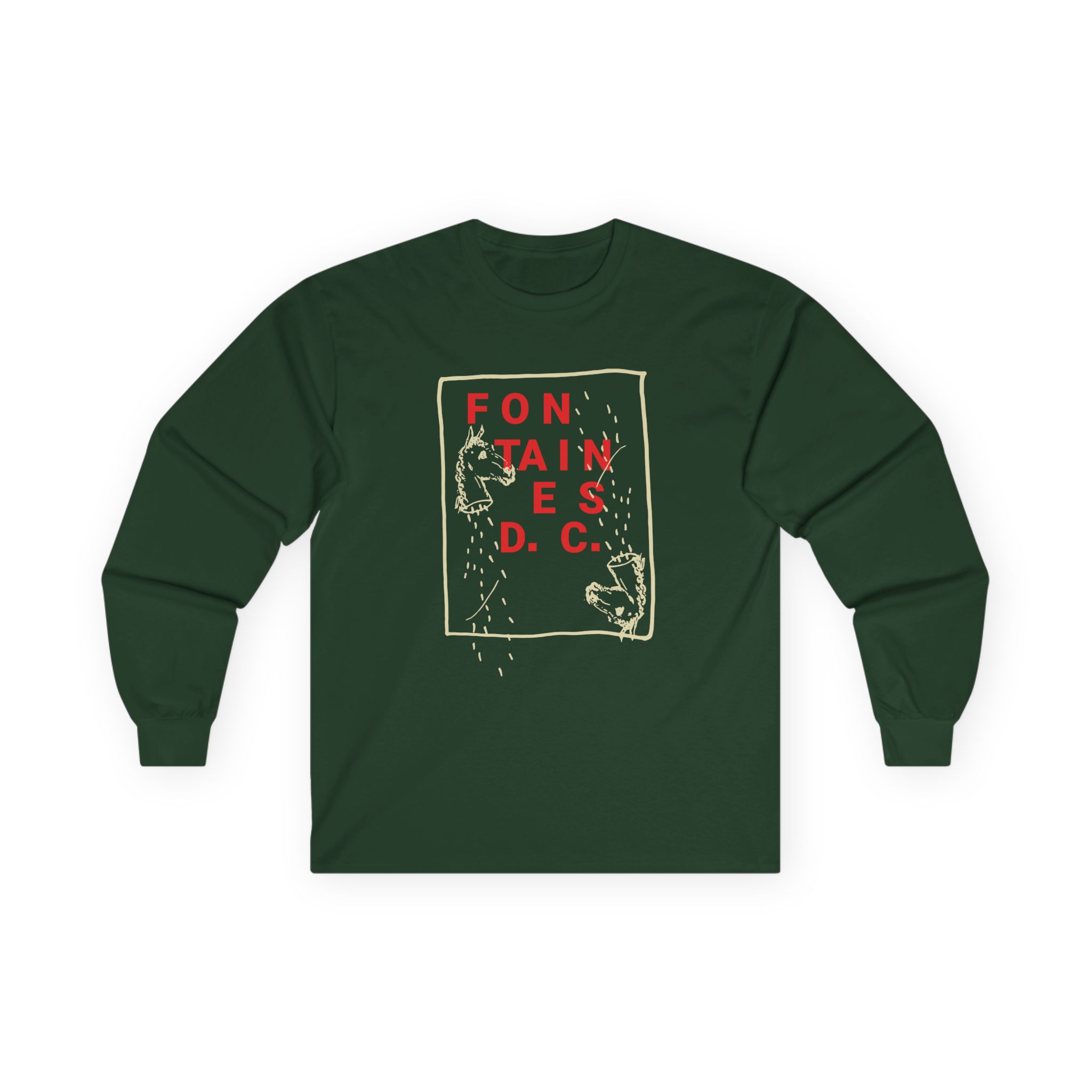 Fontaines Horse Head Unisex Ultra Cotton Long Sleeve Tee - Image 5