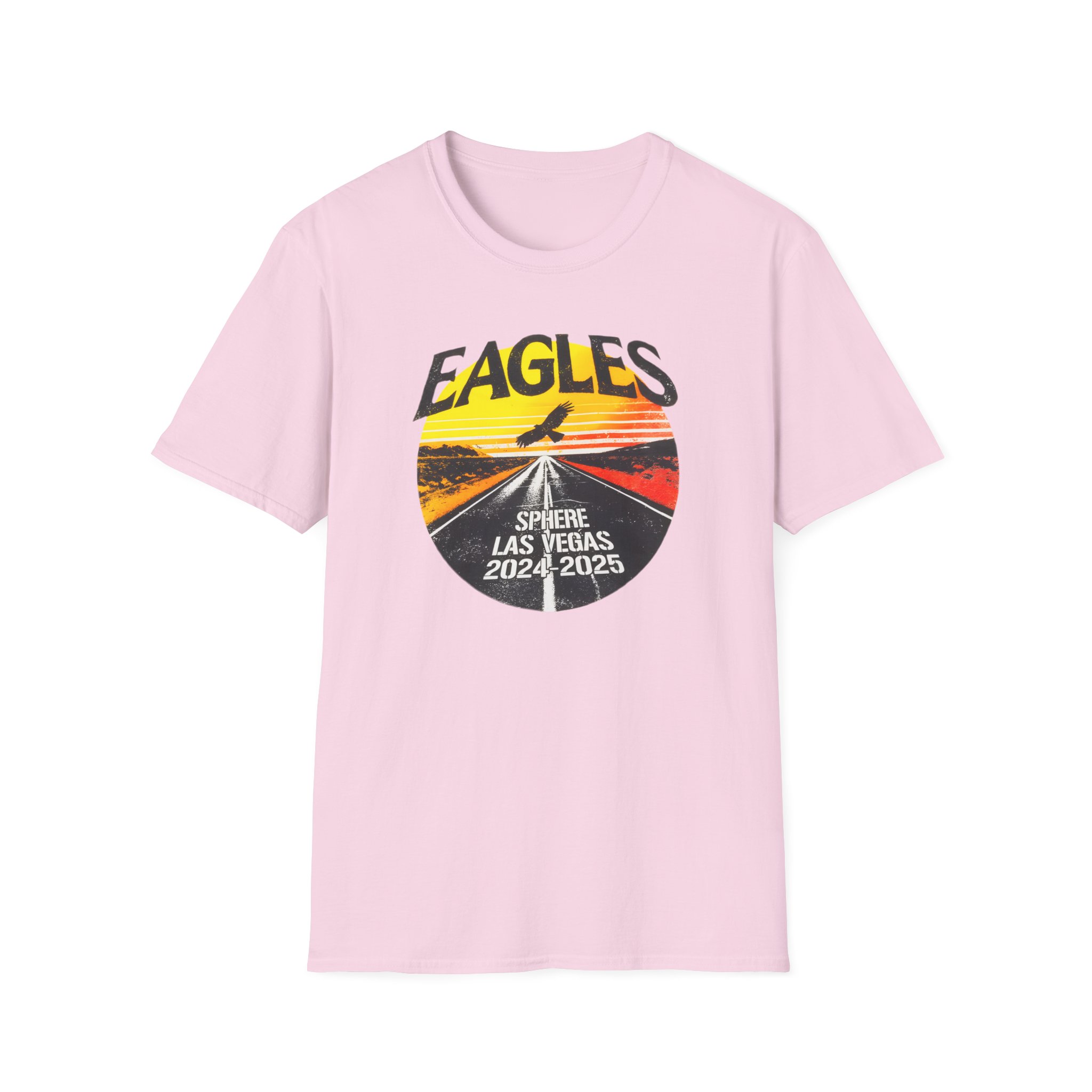 The Eagles Sphere 2024 / 2025 Sunset Unisex Softstyle T-Shirt - Image 15