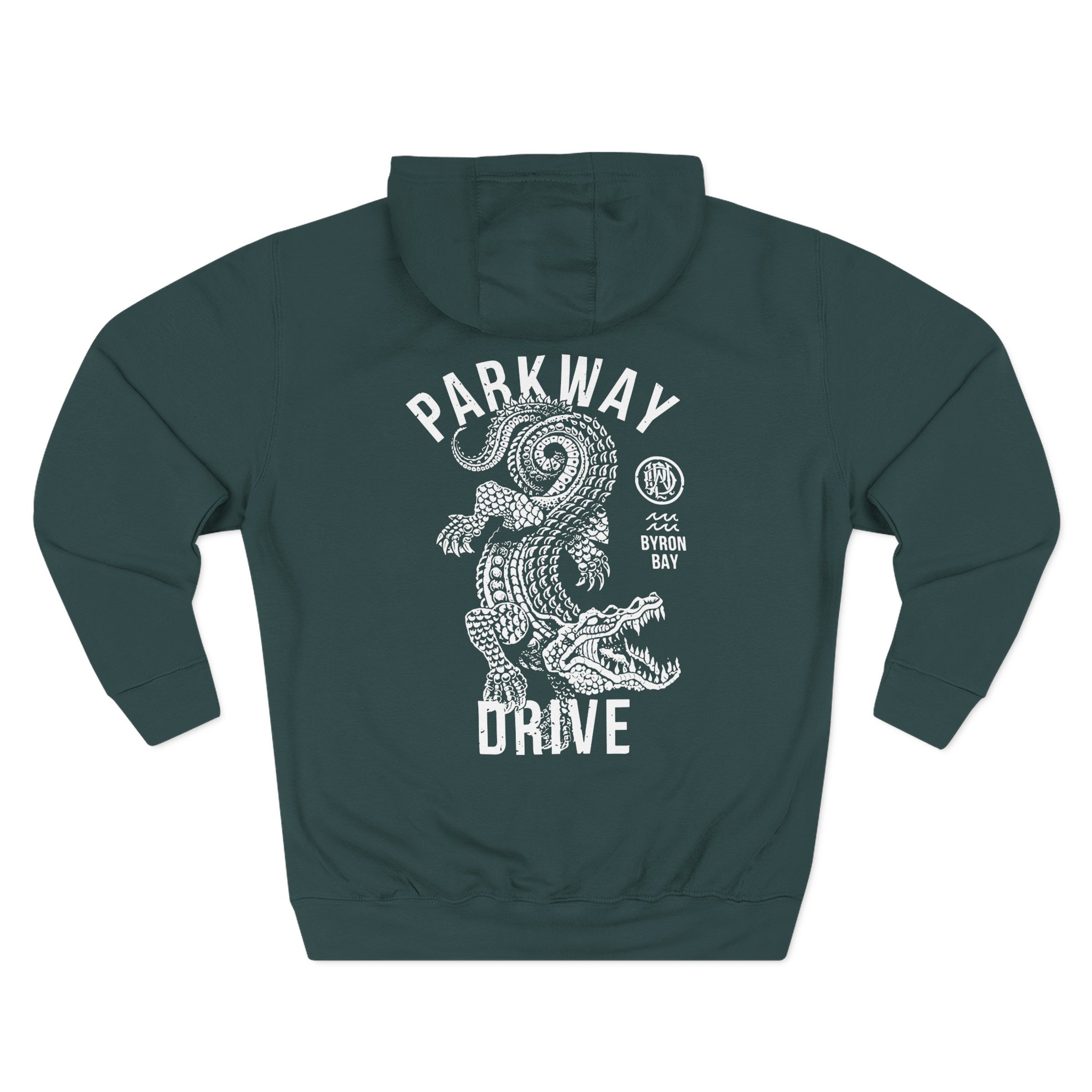 Parkway Drive Croc Eco Three-Panel Fleece Hoodie - Image 8