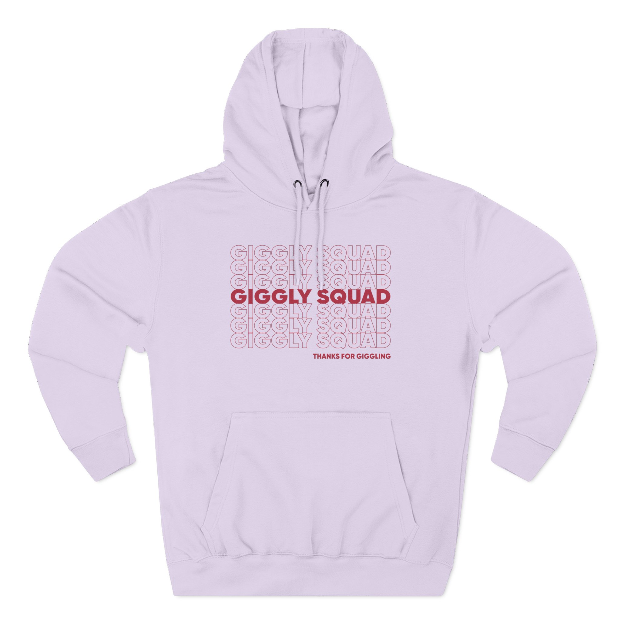 Giggly Squad Thank You for Giggling 2024-2025 Three-Panel Fleece Hoodie - Image 9