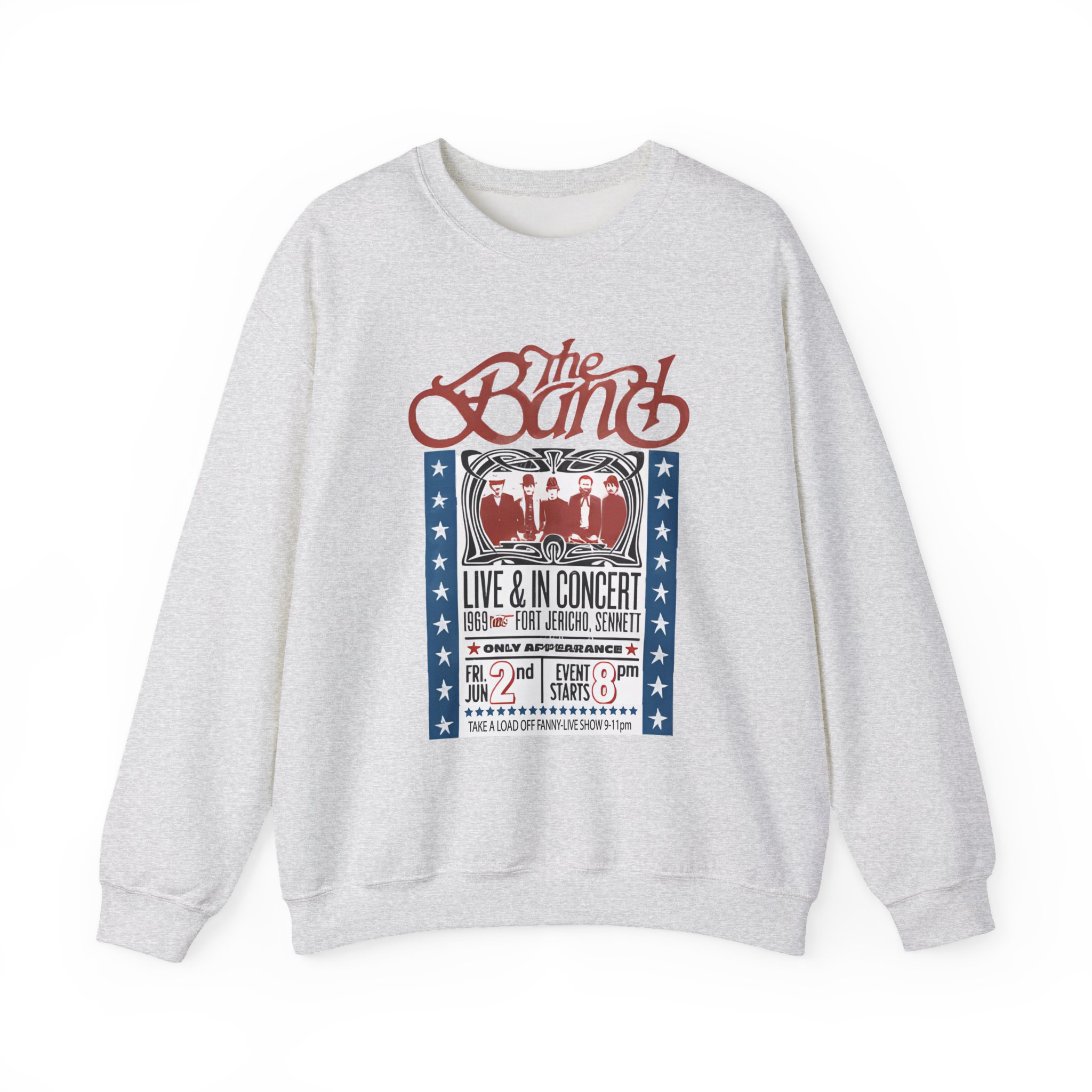 The Band Live in Concert Unisex Heavy Blend™ Crewneck Sweatshirt - Image 3