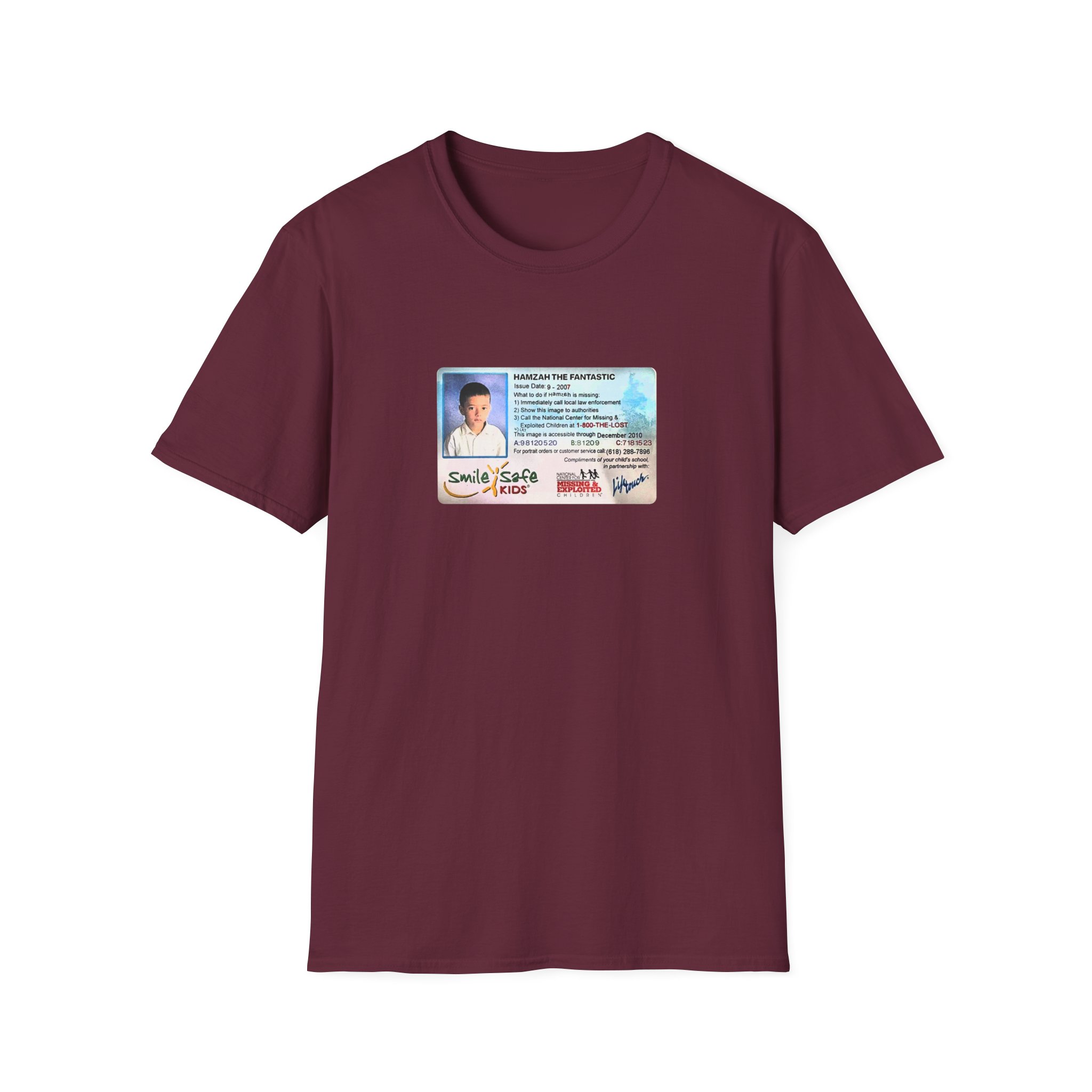 Slushy Noobz Smile Safe Kids Unisex Softstyle T-Shirt - Image 3