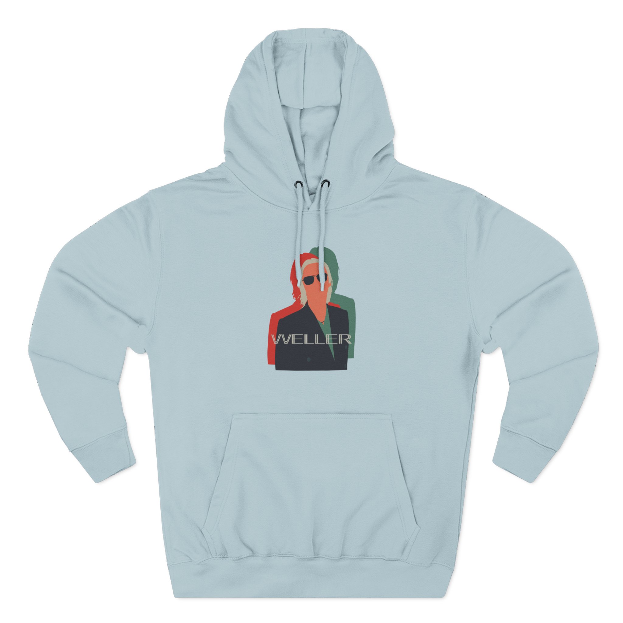PW Illustration Offset Three-Panel Fleece Hoodie - Image 13