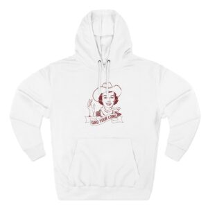 Giggly Squad Gird Your Loins Three-Panel Fleece Hoodie