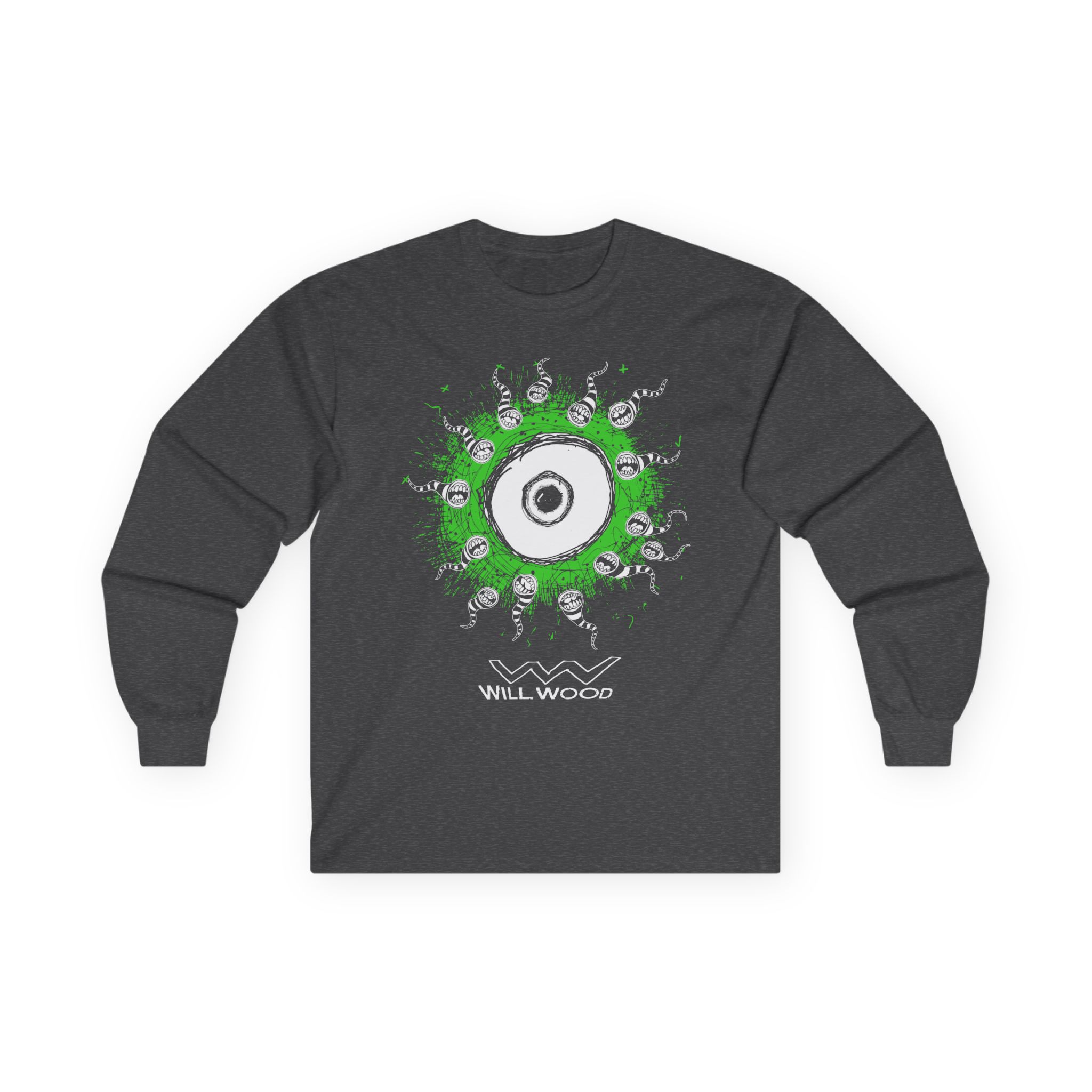 Will Wood Eye Unisex Ultra Cotton Long Sleeve Tee - Image 7