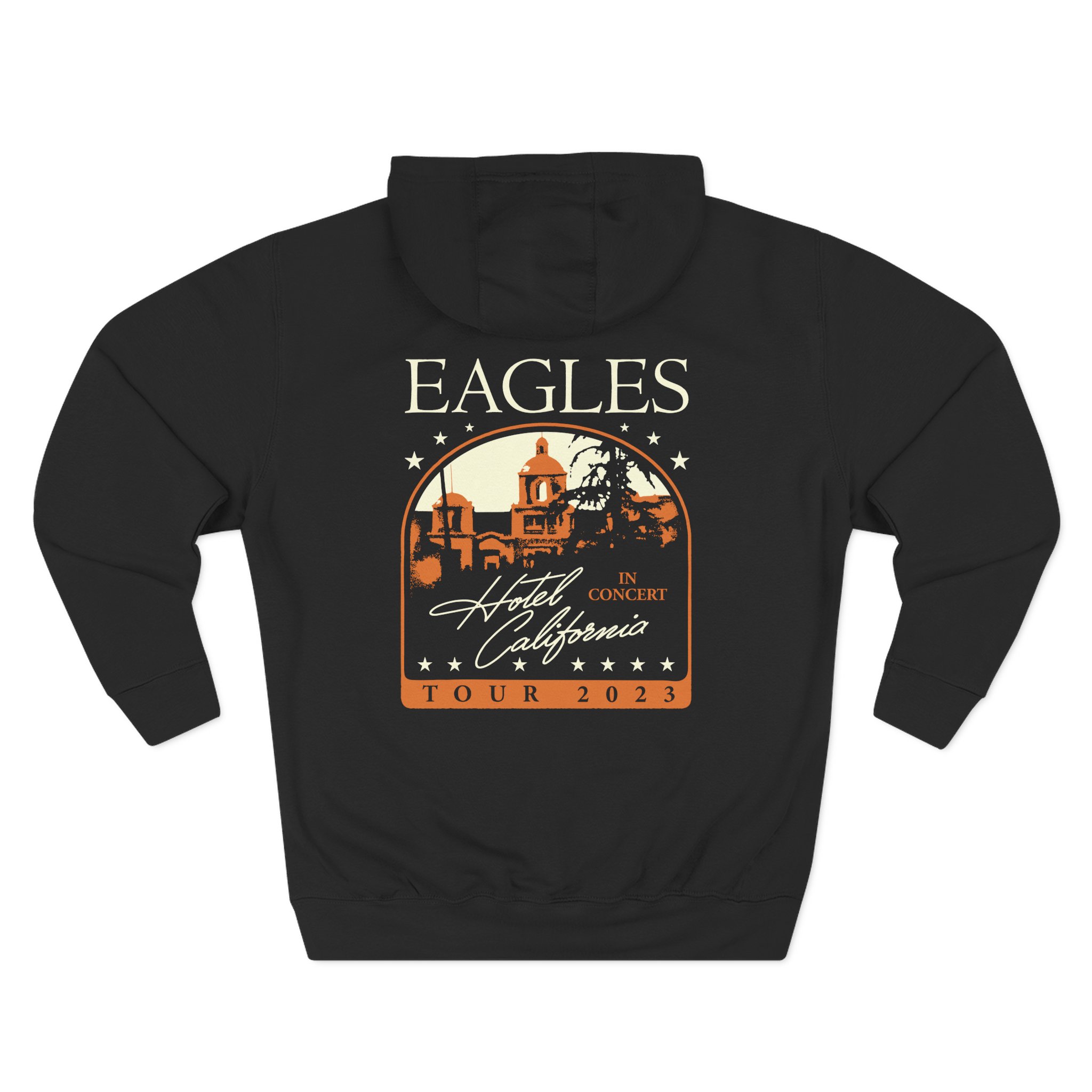The Eagles Hotel California Three-Panel Fleece Hoodie - Image 2