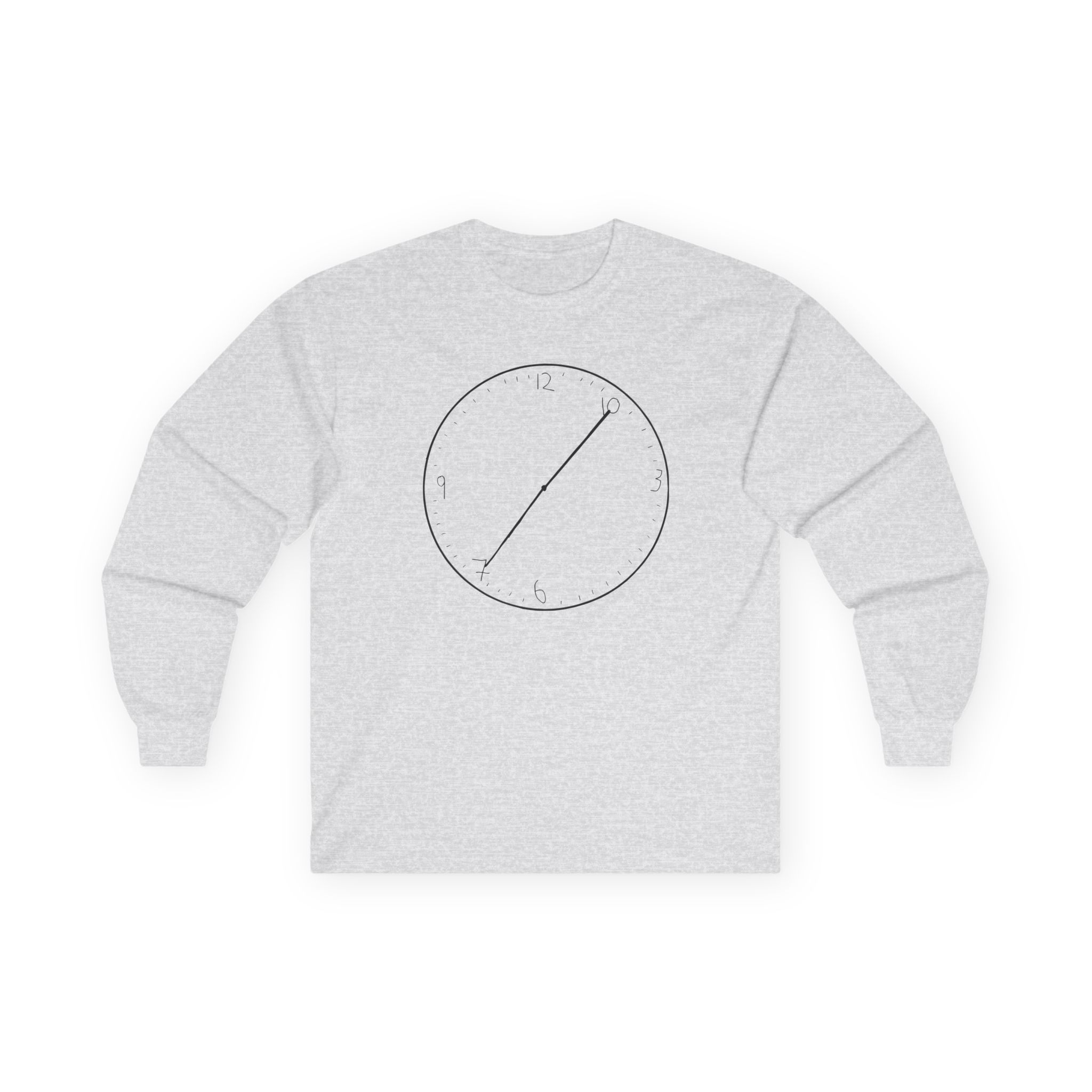 Carl Barron Clock Cream Unisex Ultra Cotton Long Sleeve Tee - Image 3