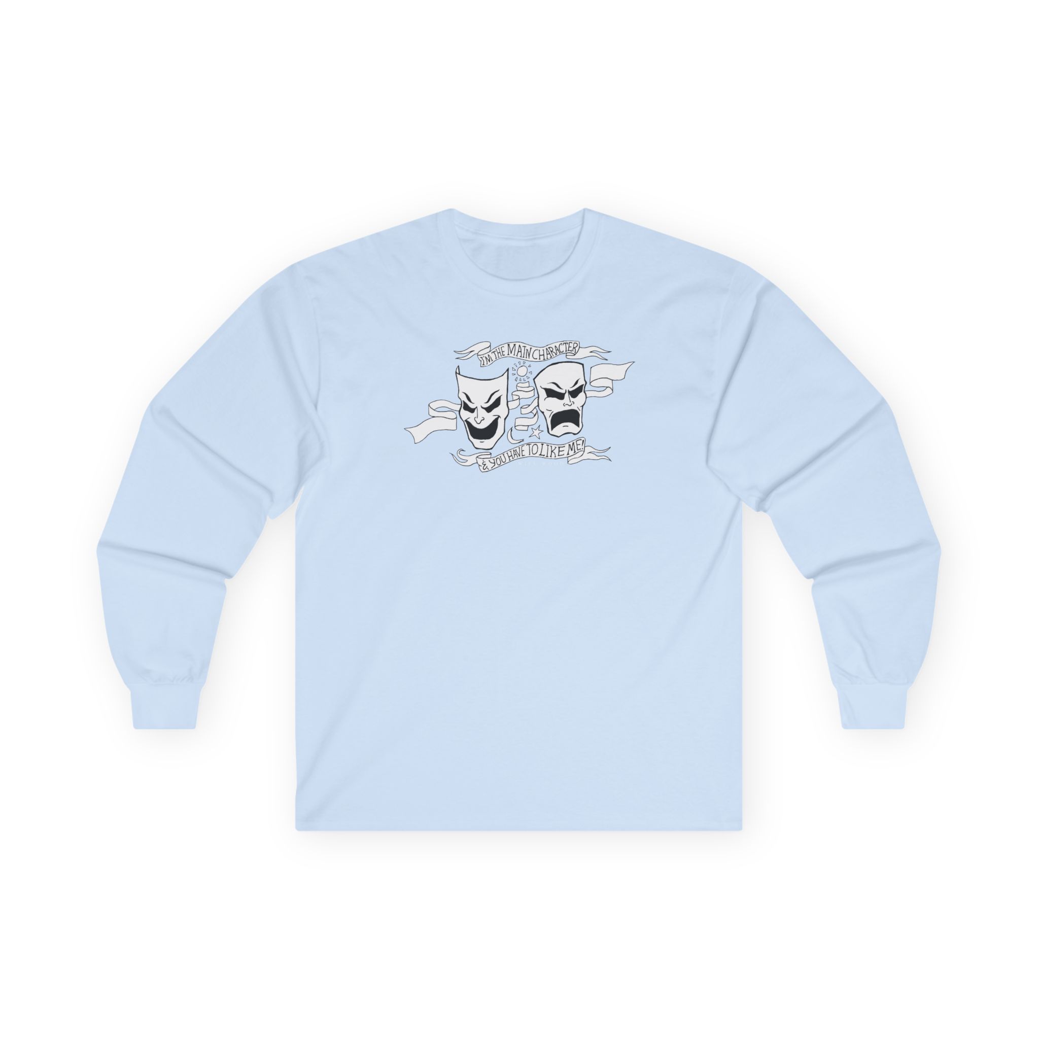 Will Wood the Main Character Unisex Ultra Cotton Long Sleeve Tee - Image 13