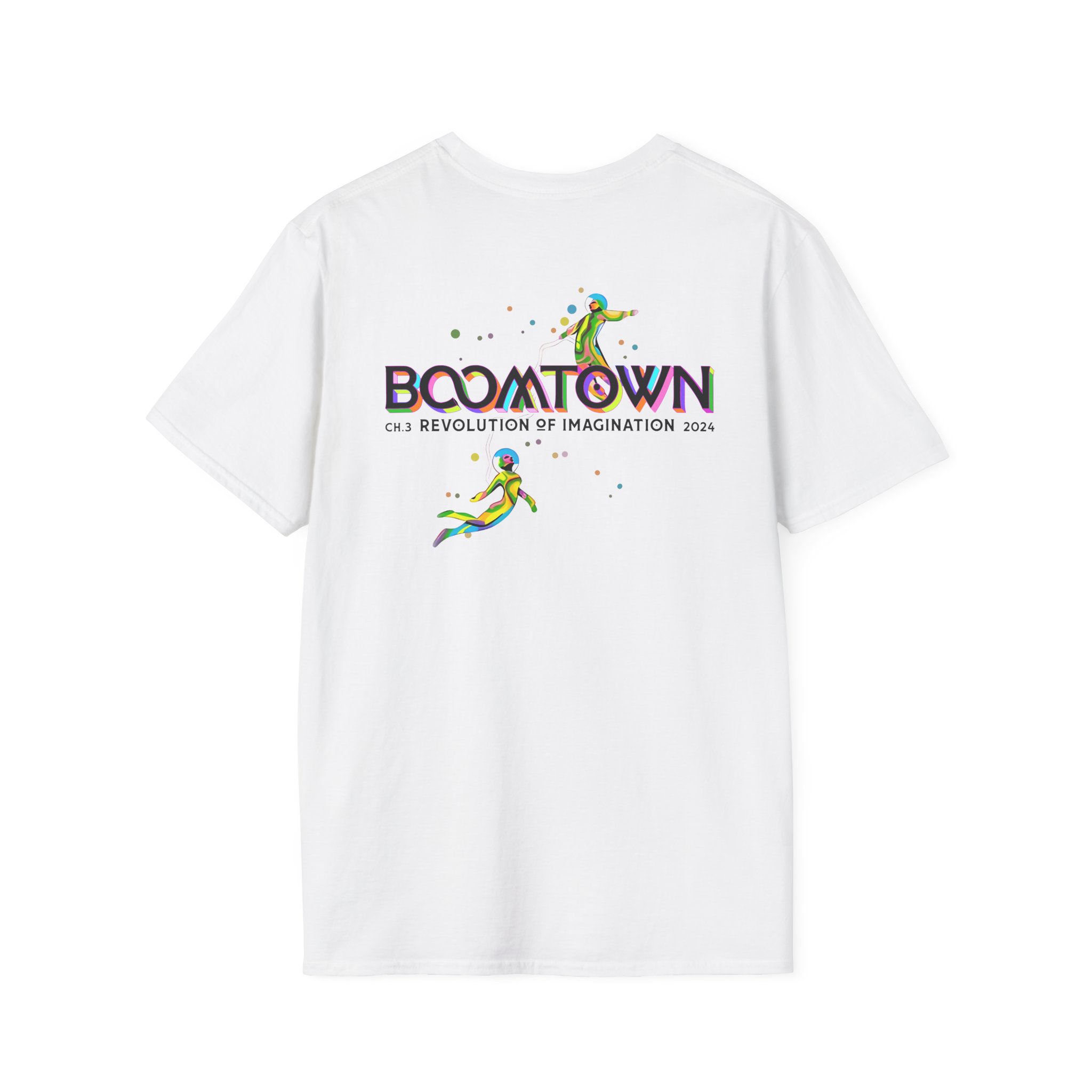 Boomtown Explorer Unisex Softstyle T-Shirt - Image 2