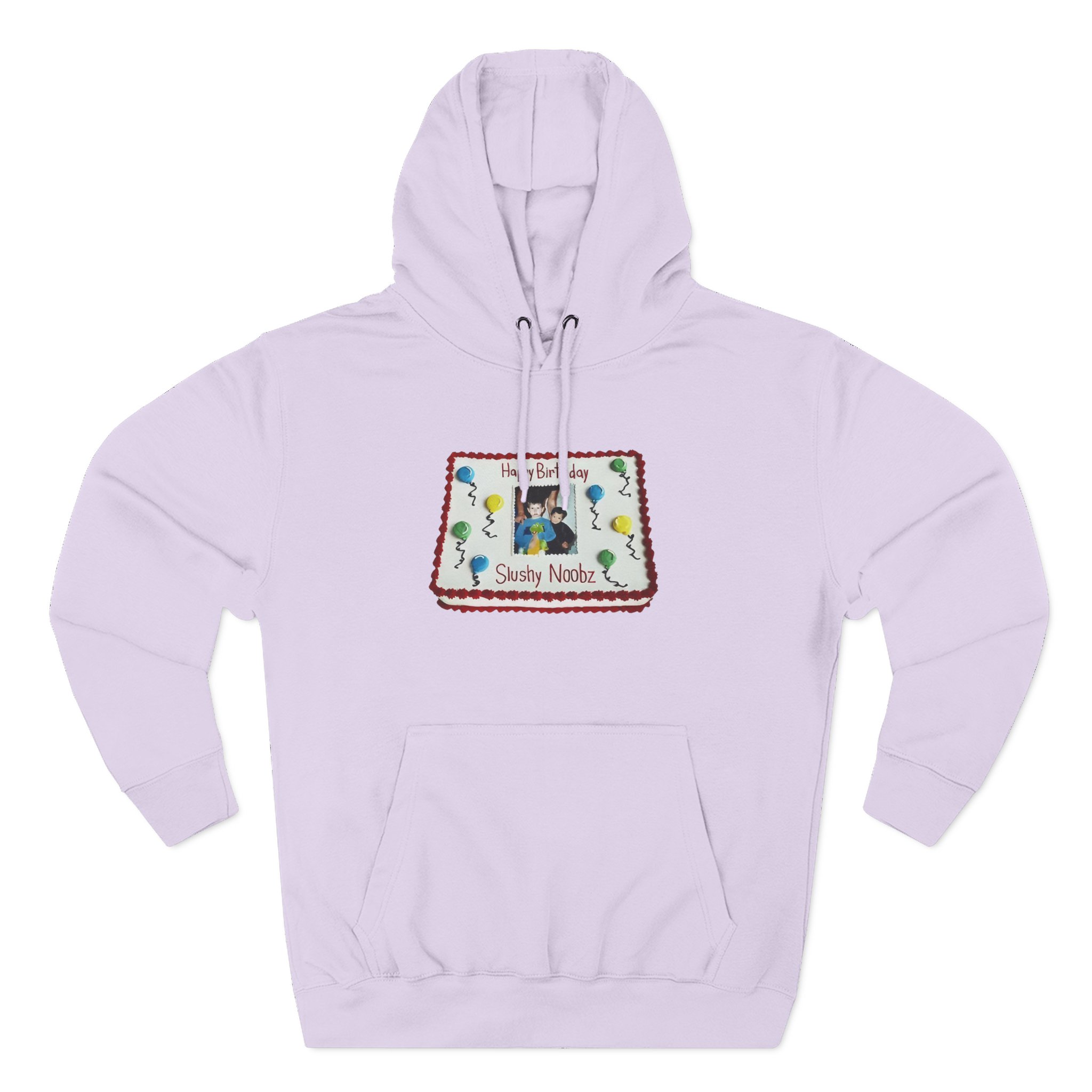 Slushy Noobz Birthday Cake Three-Panel Fleece Hoodie - Image 13