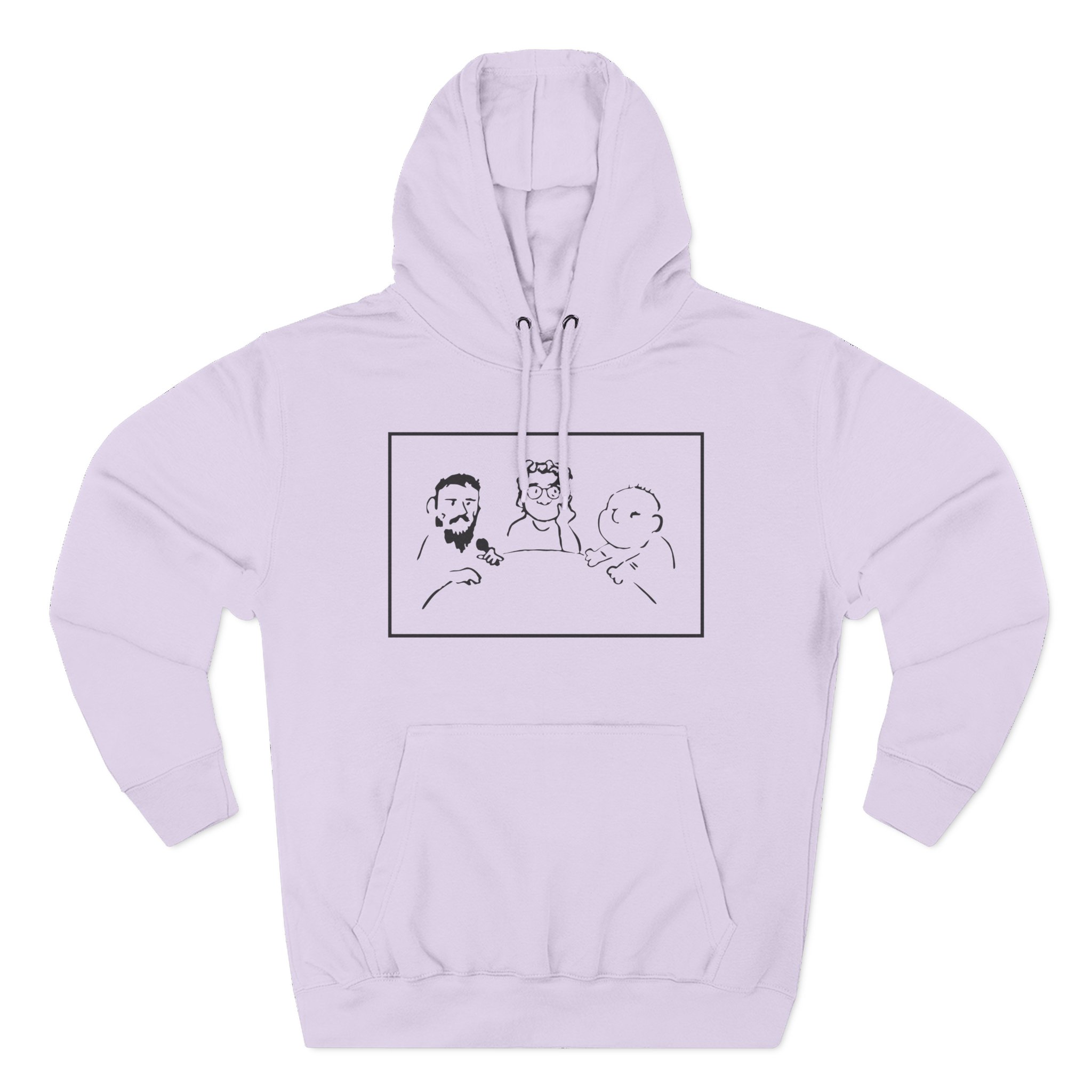 Cum Town Three-Panel Fleece Hoodie - Image 13