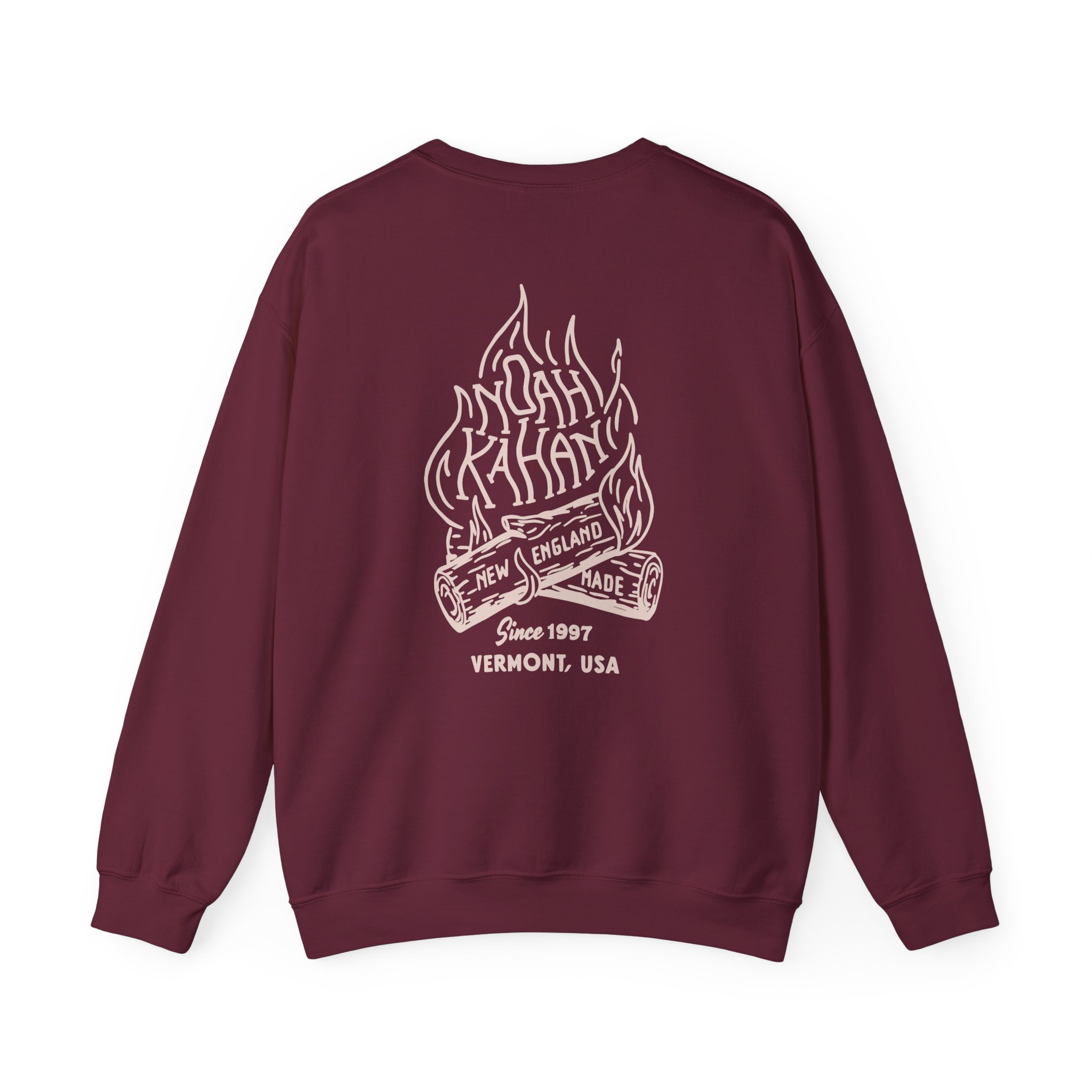 Noah Kahan Campfire Unisex Heavy Blend™ Crewneck Sweatshirt - Image 4