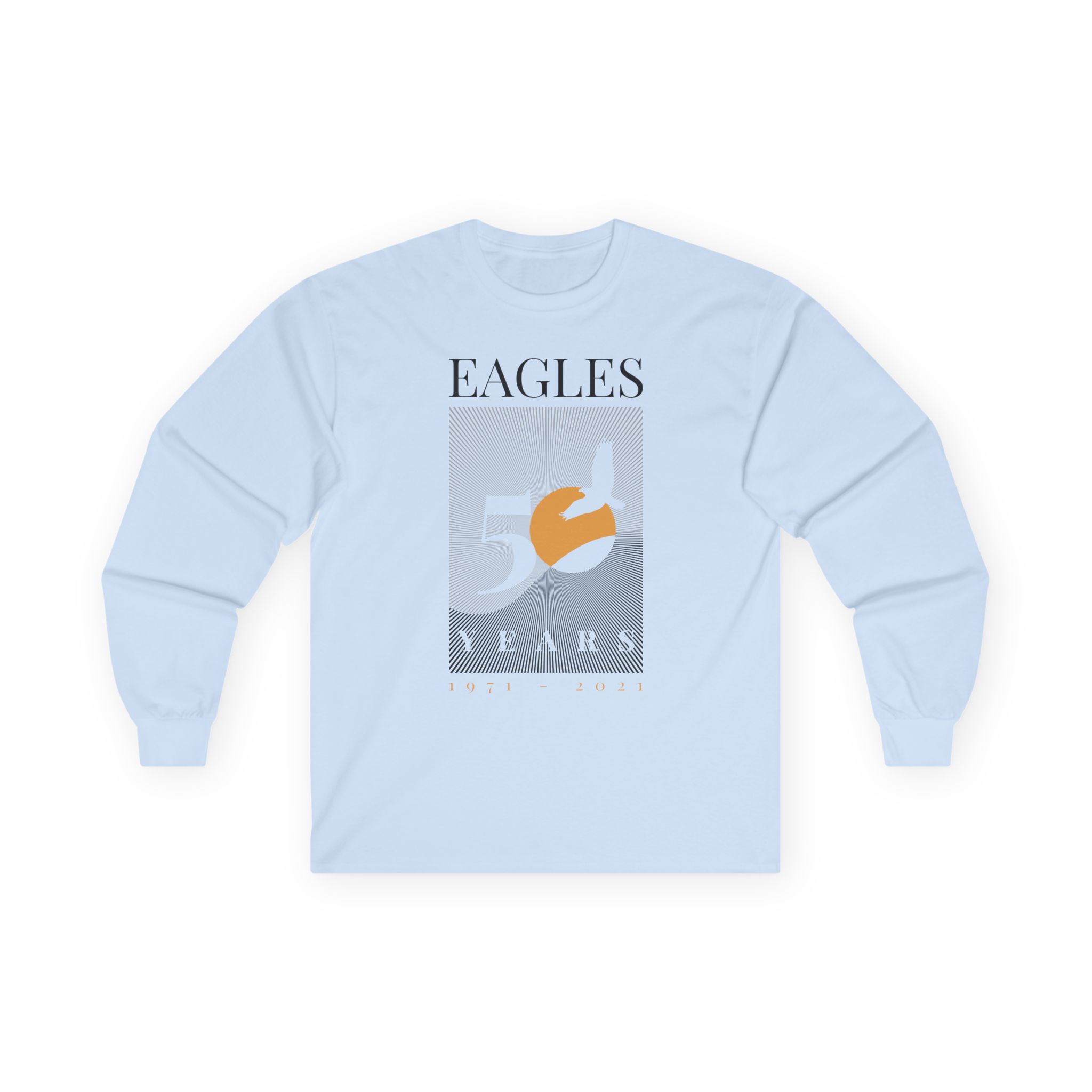 The Eagles 50 Years Sunrise Unisex Ultra Cotton Long Sleeve Tee - Image 5