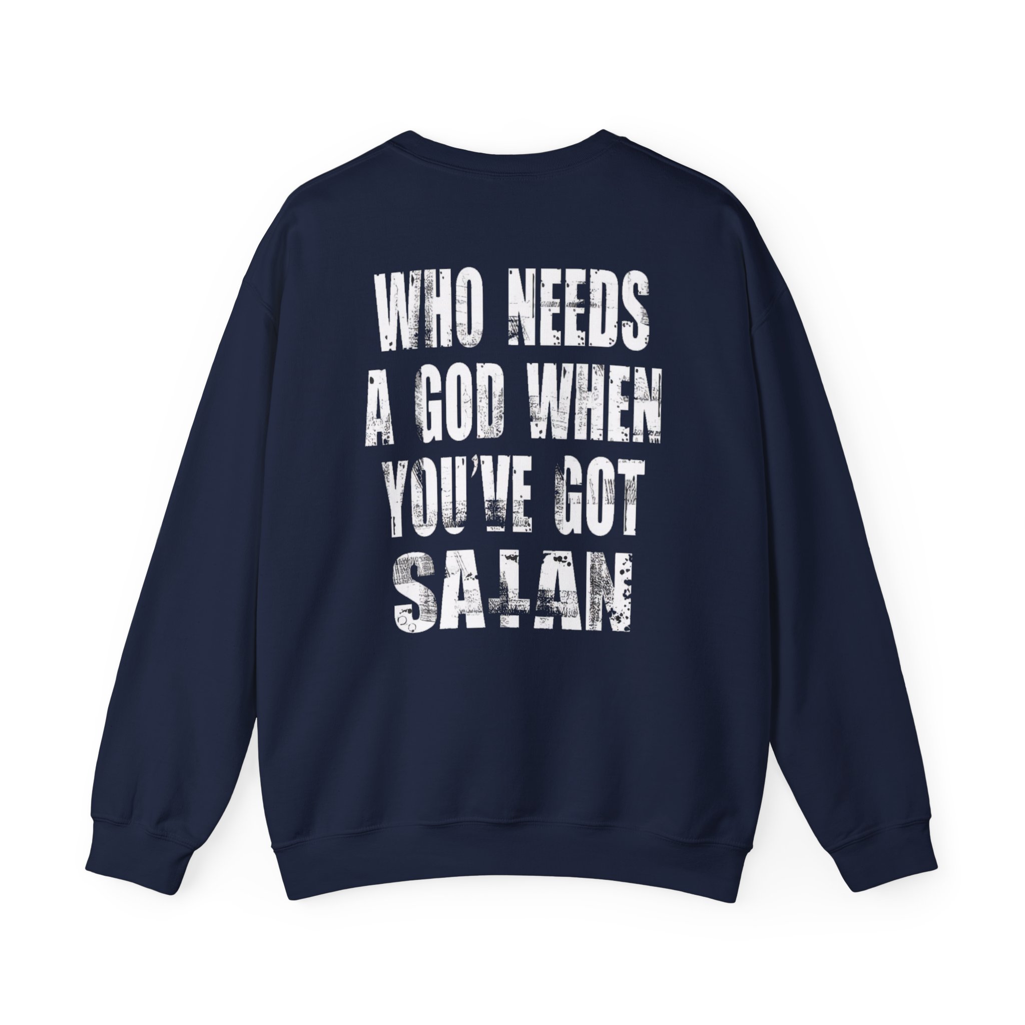 Goatwhore who Needs a God When You've Got Satan Unisex Heavy Blend™ Crewneck Sweatshirt - Image 6