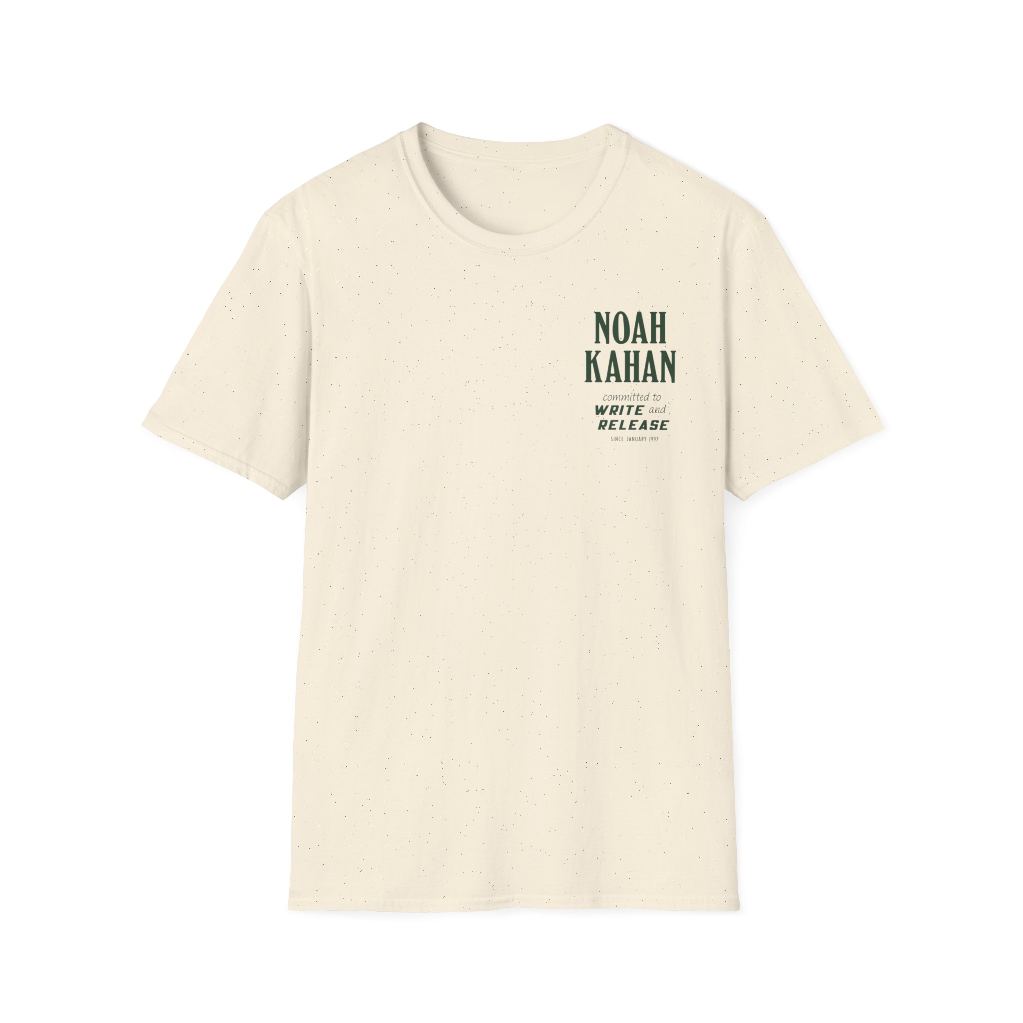 Noah Kahan Write & Release Unisex Softstyle T-Shirt