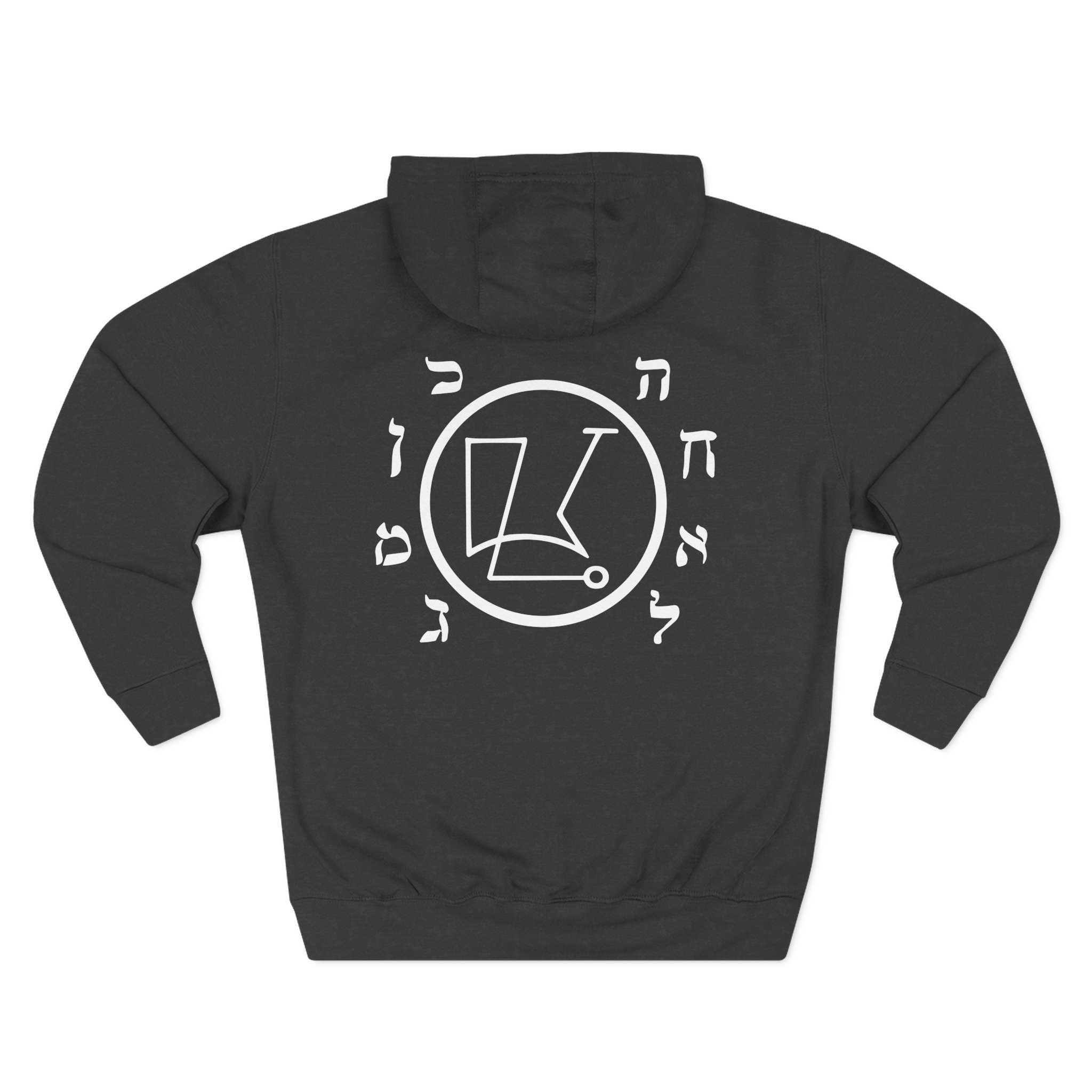 Goatwhore ghoul Three-Panel Fleece Hoodie - Image 4