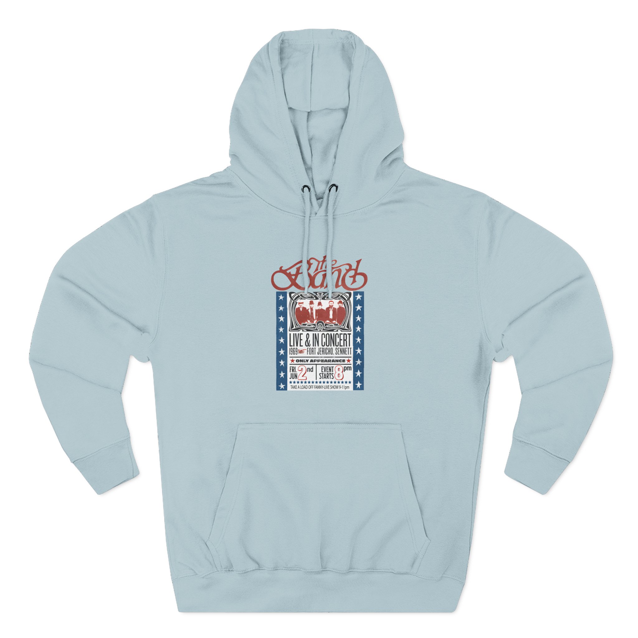 The Band Live in Concert Three-Panel Fleece Hoodie - Image 7