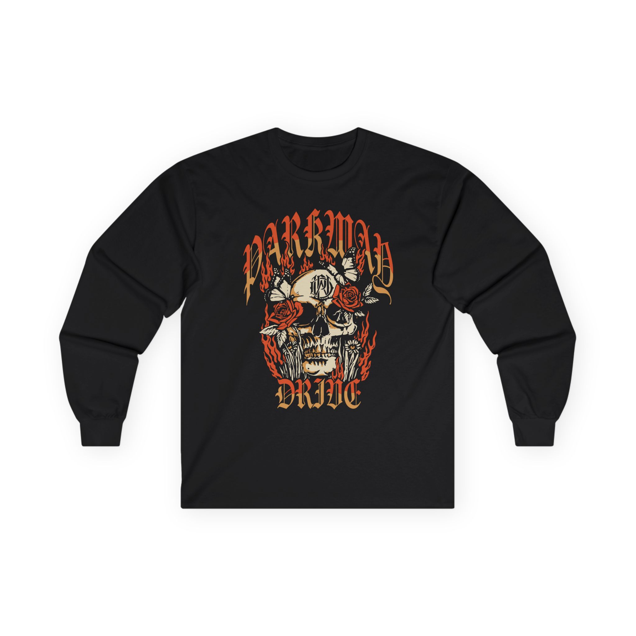 Parkway Drive Skull-roses Unisex Ultra Cotton Long Sleeve Tee