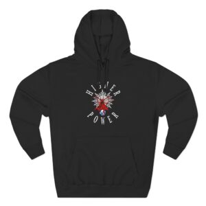 Higher Power Devil Star Three-Panel Fleece Hoodie