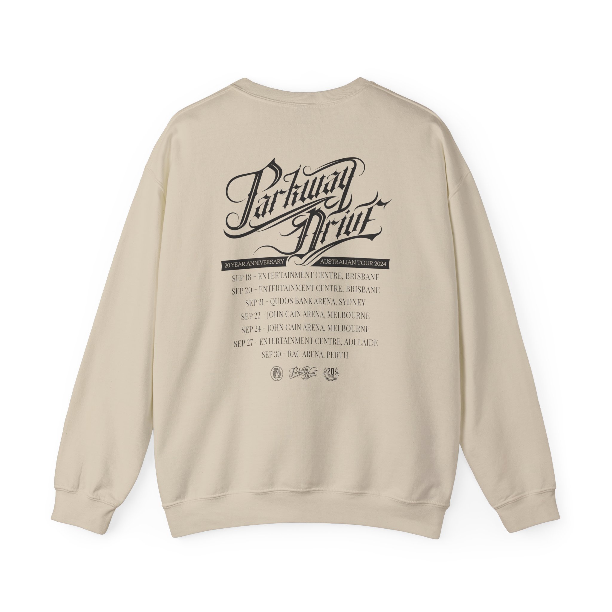 Parkway Drive Australian Tour Unisex Heavy Blend™ Crewneck Sweatshirt - Image 6