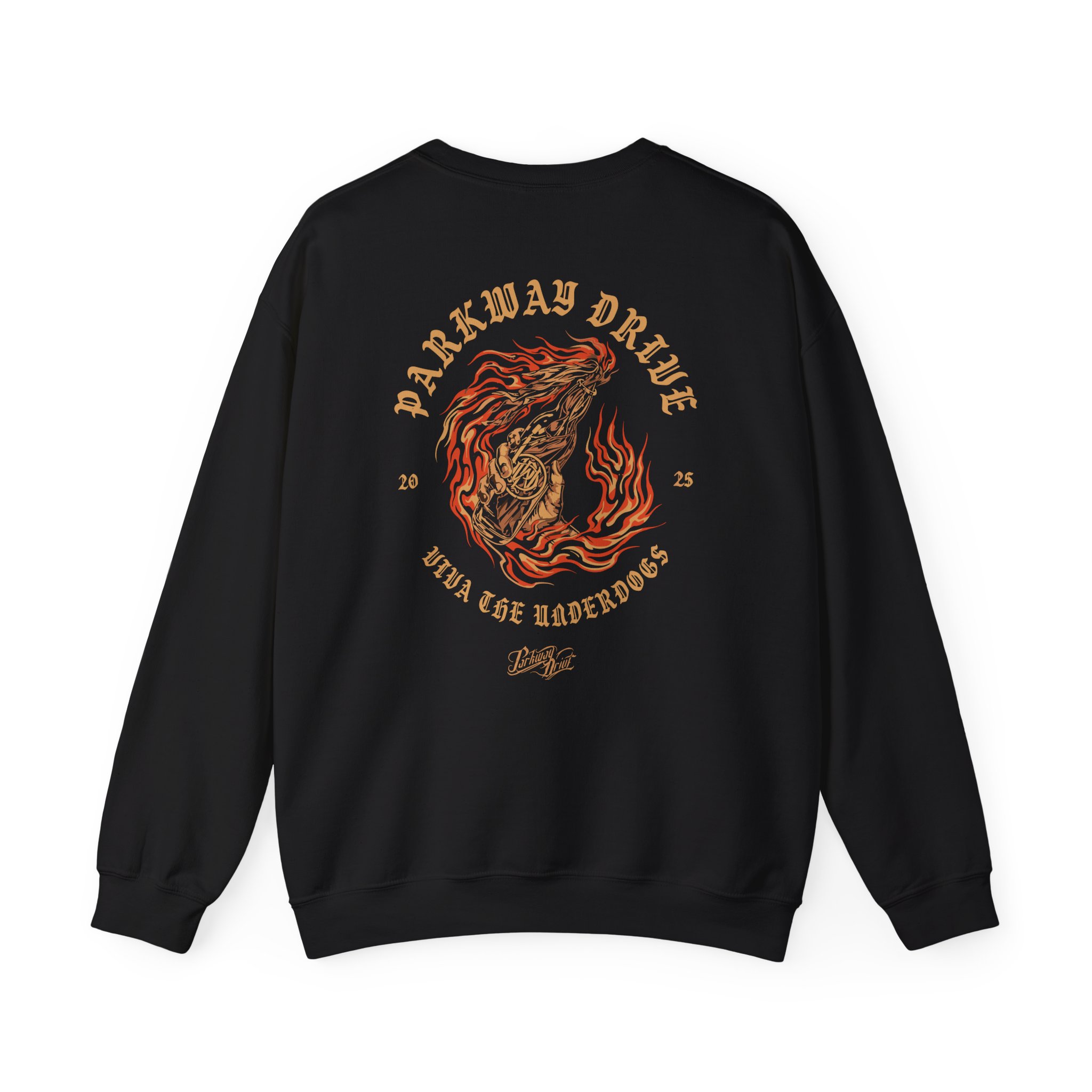 Parkway Drive Vtu 5 Year Anniversary Unisex Heavy Blend™ Crewneck Sweatshirt - Image 2