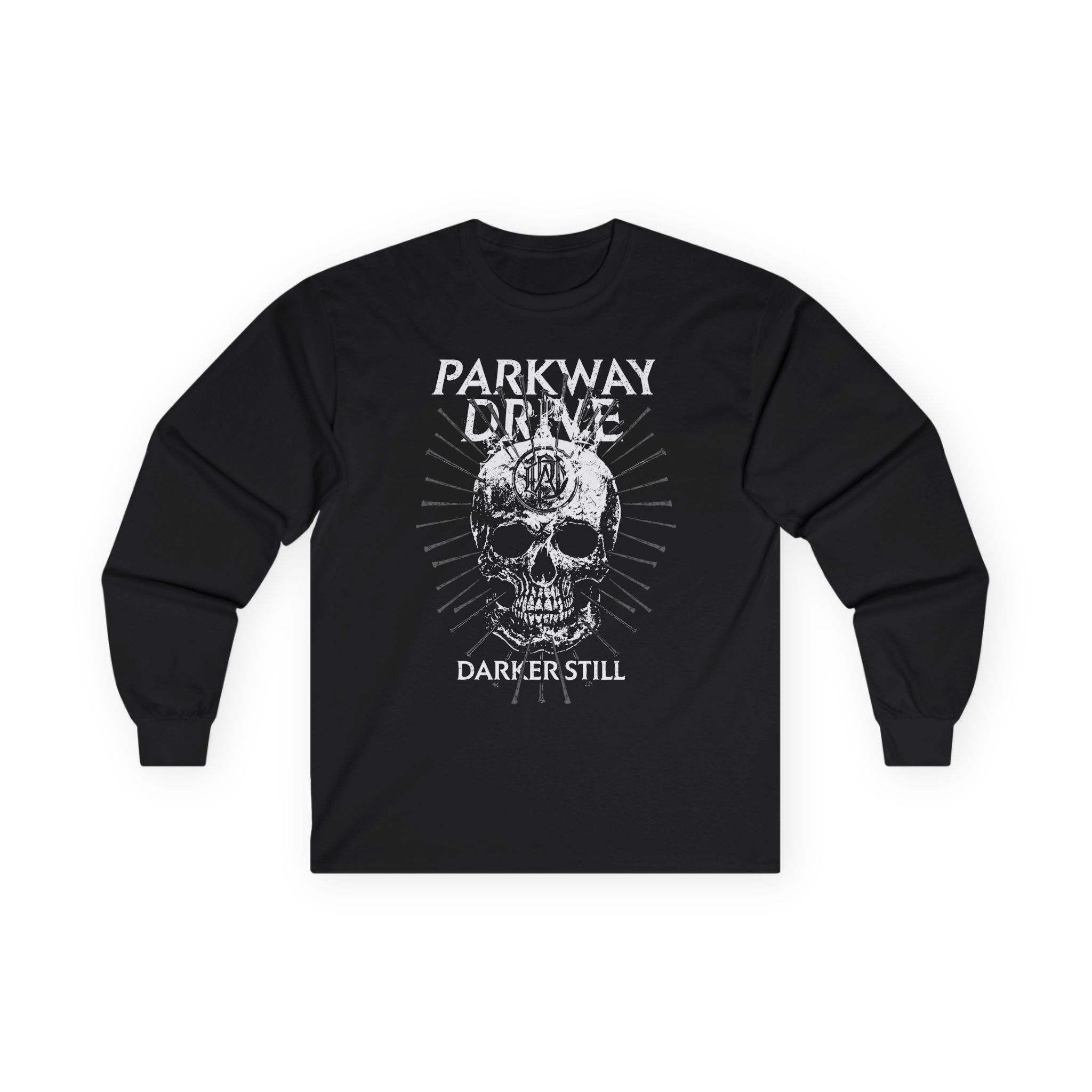 Parkway Drive Smoke Skull Unisex Ultra Cotton Long Sleeve Tee