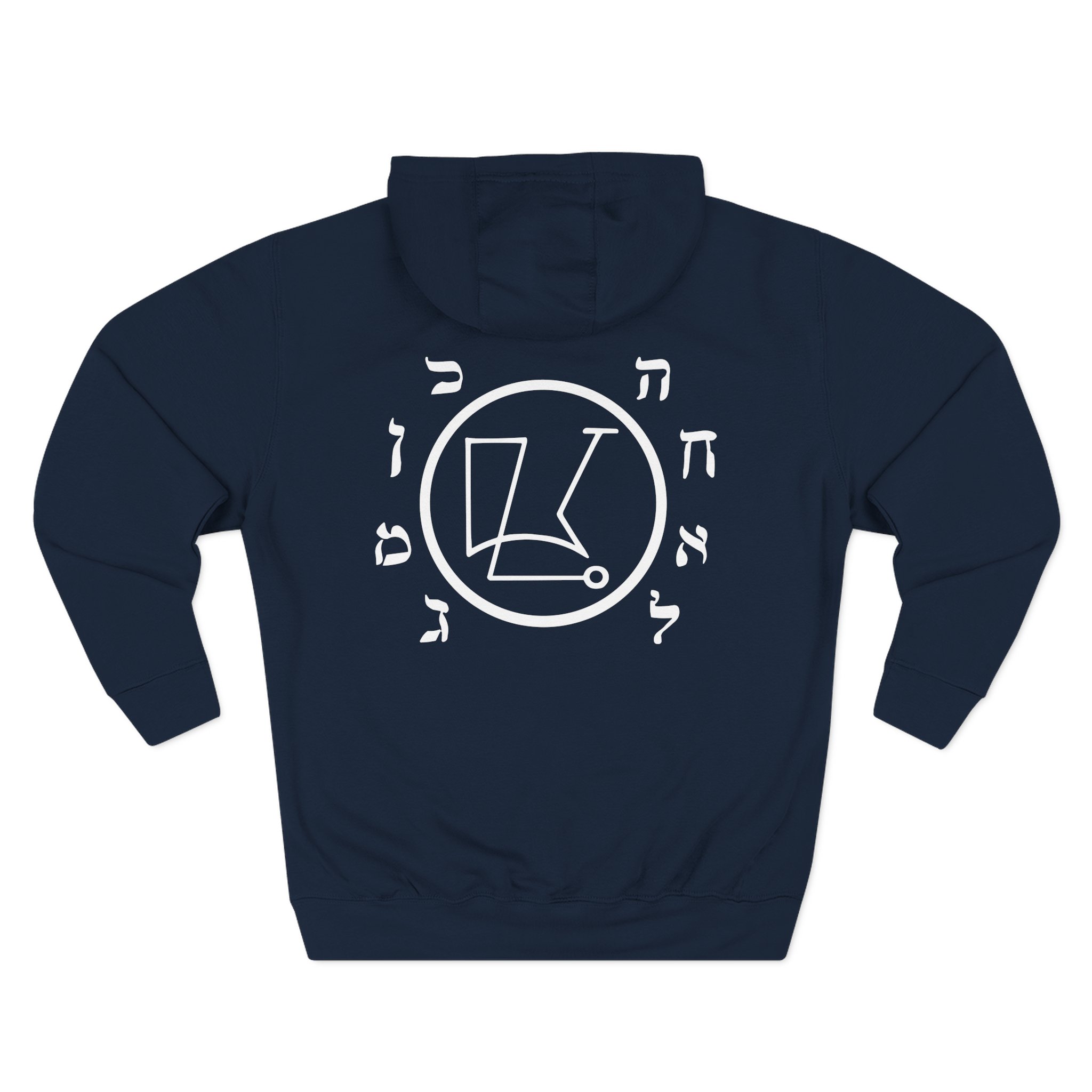 Goatwhore ghoul Three-Panel Fleece Hoodie - Image 8