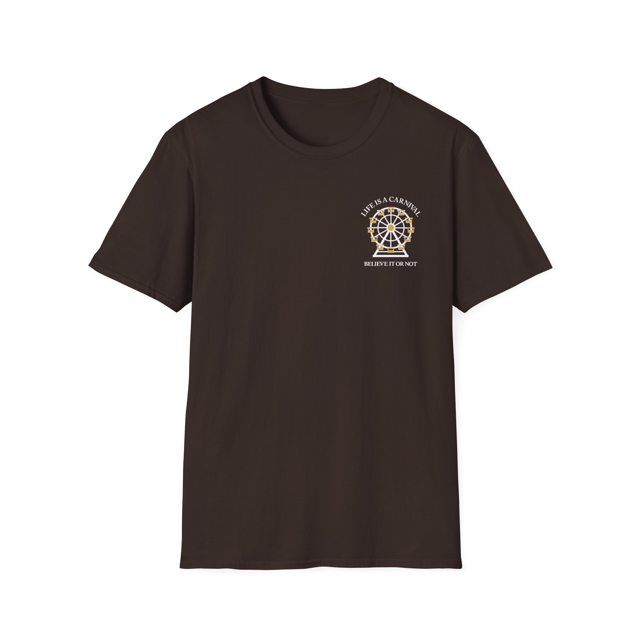 The Band Life is a Carnival Unisex Softstyle T-Shirt - Image 3