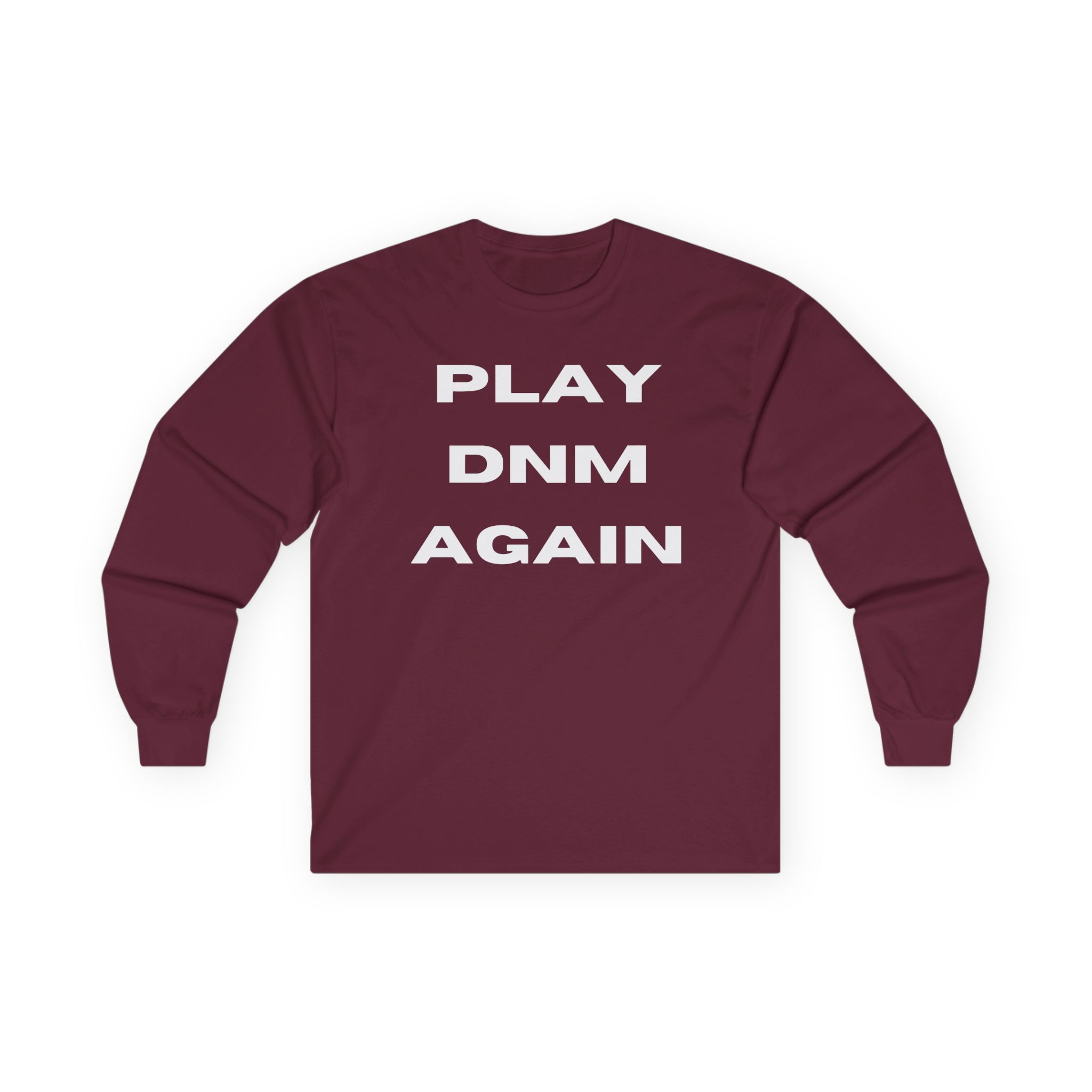 Mkgee’s “dnm” Unisex Ultra Cotton Long Sleeve Tee - Image 3
