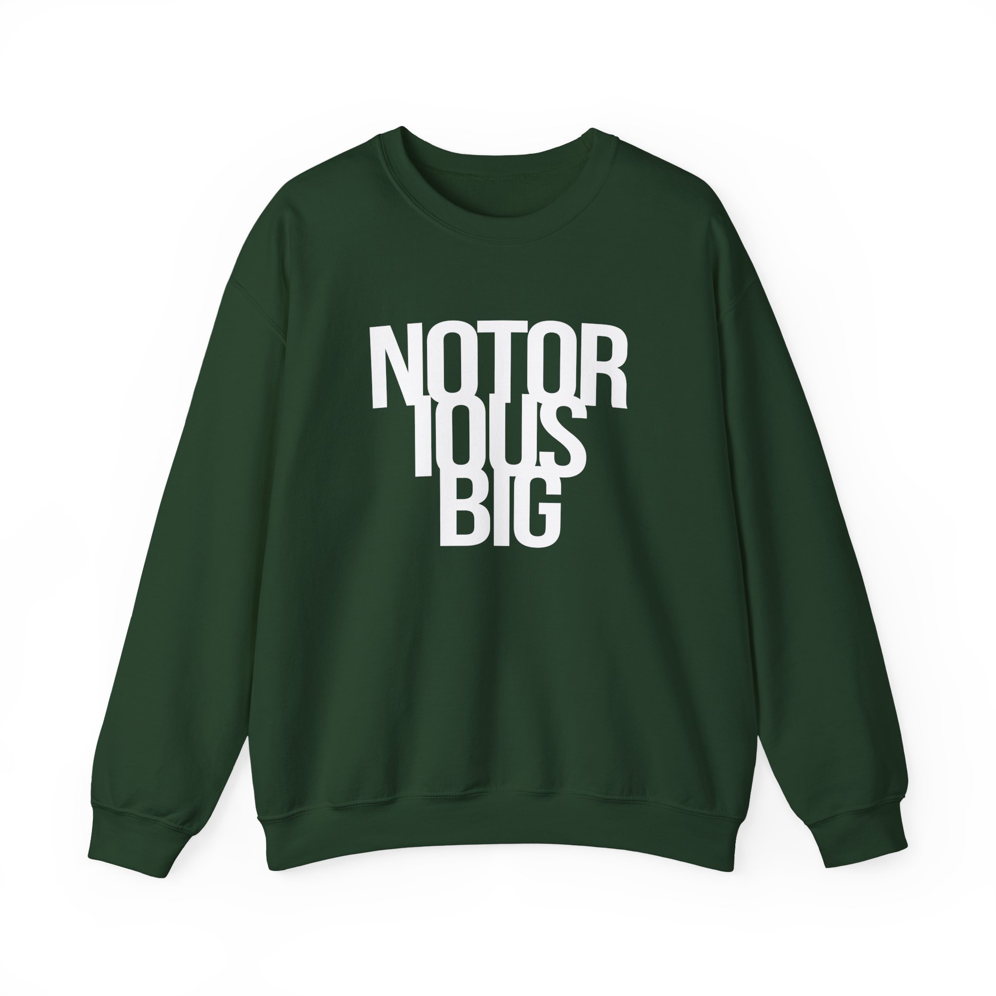Biggie Smalls the Notorious B.i.g. Biker Unisex Heavy Blend™ Crewneck Sweatshirt - Image 5