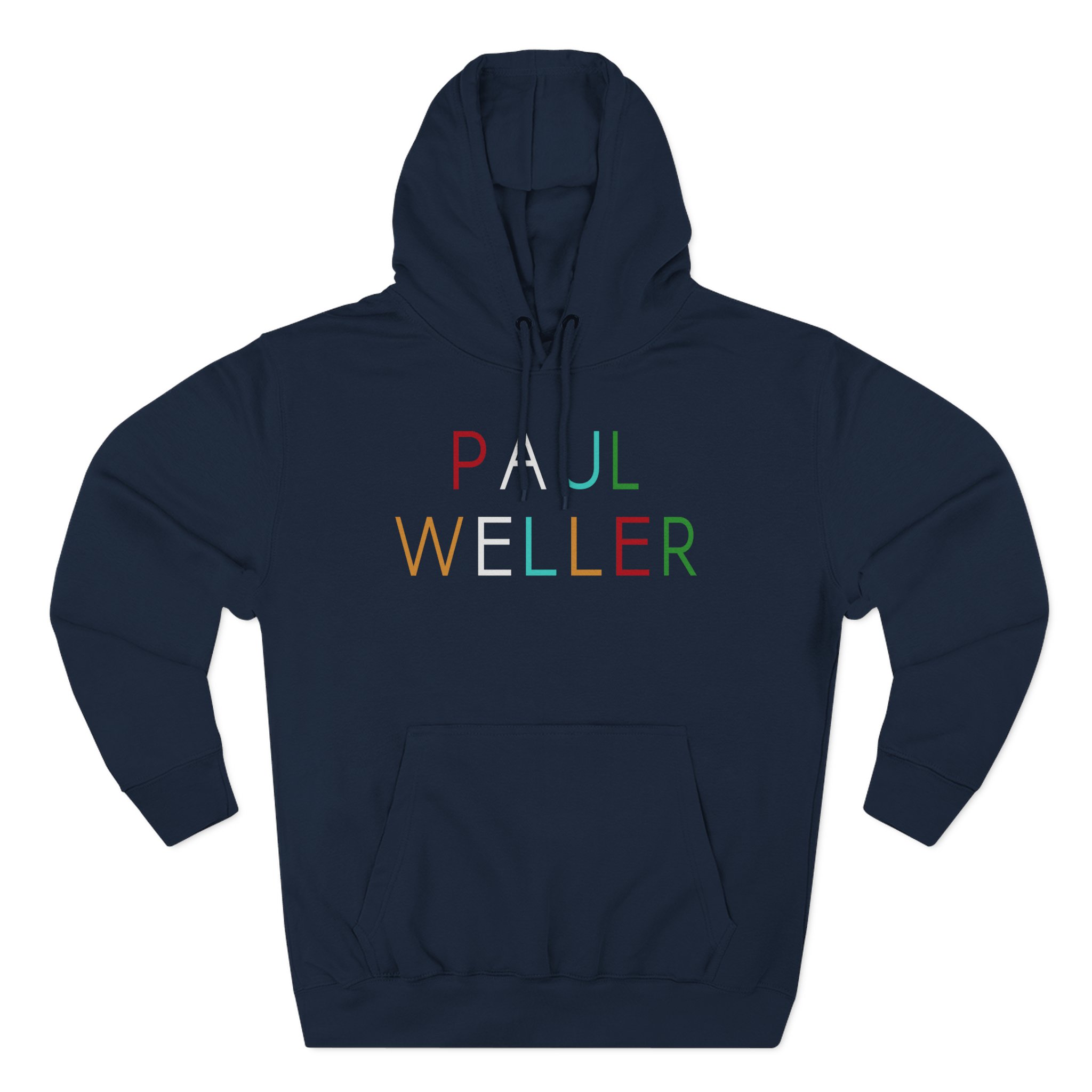 PW Multicolour Logo Three-Panel Fleece Hoodie - Image 9