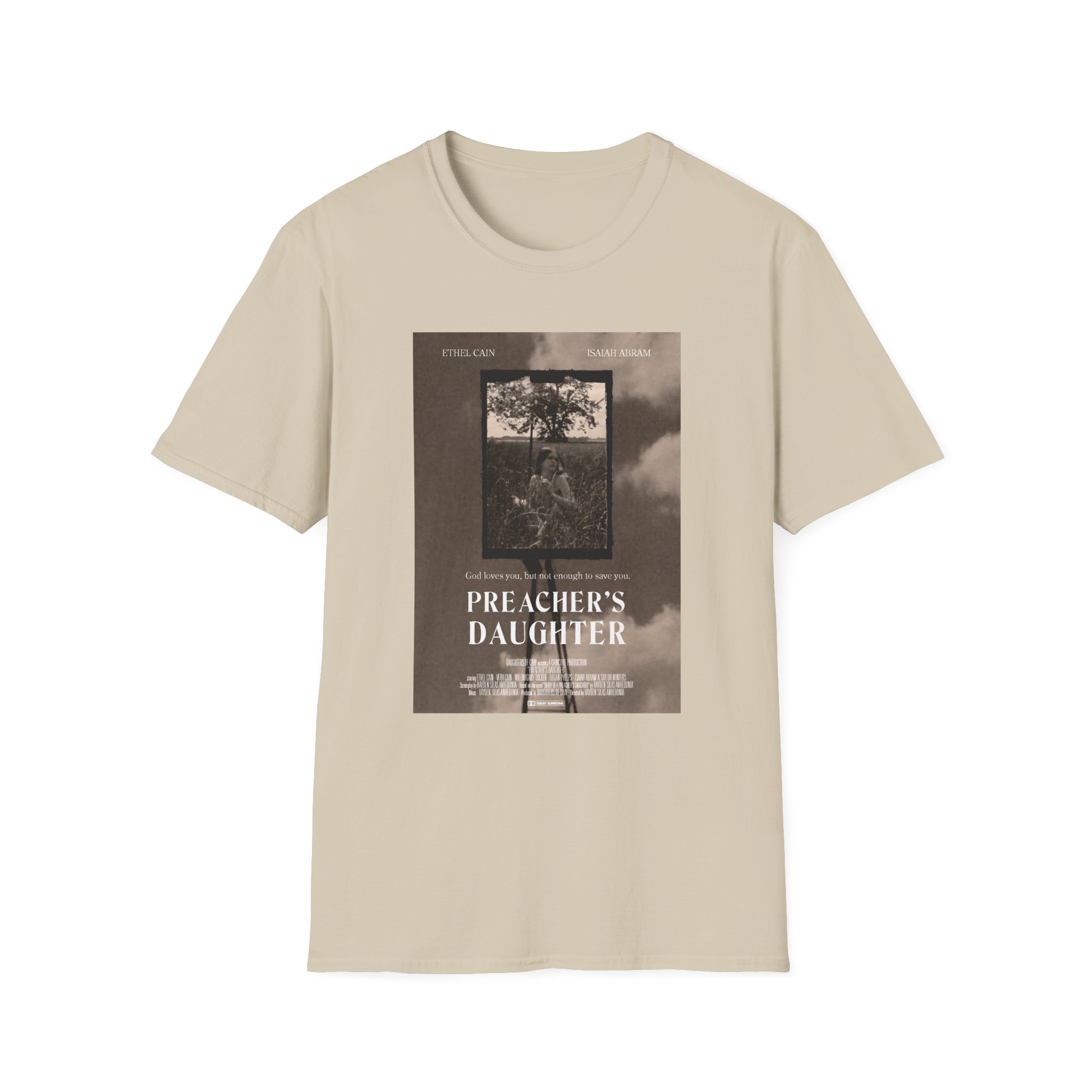 Ethel Cain Preacher's Daughter Movie Poster Unisex Softstyle T-Shirt - Image 5