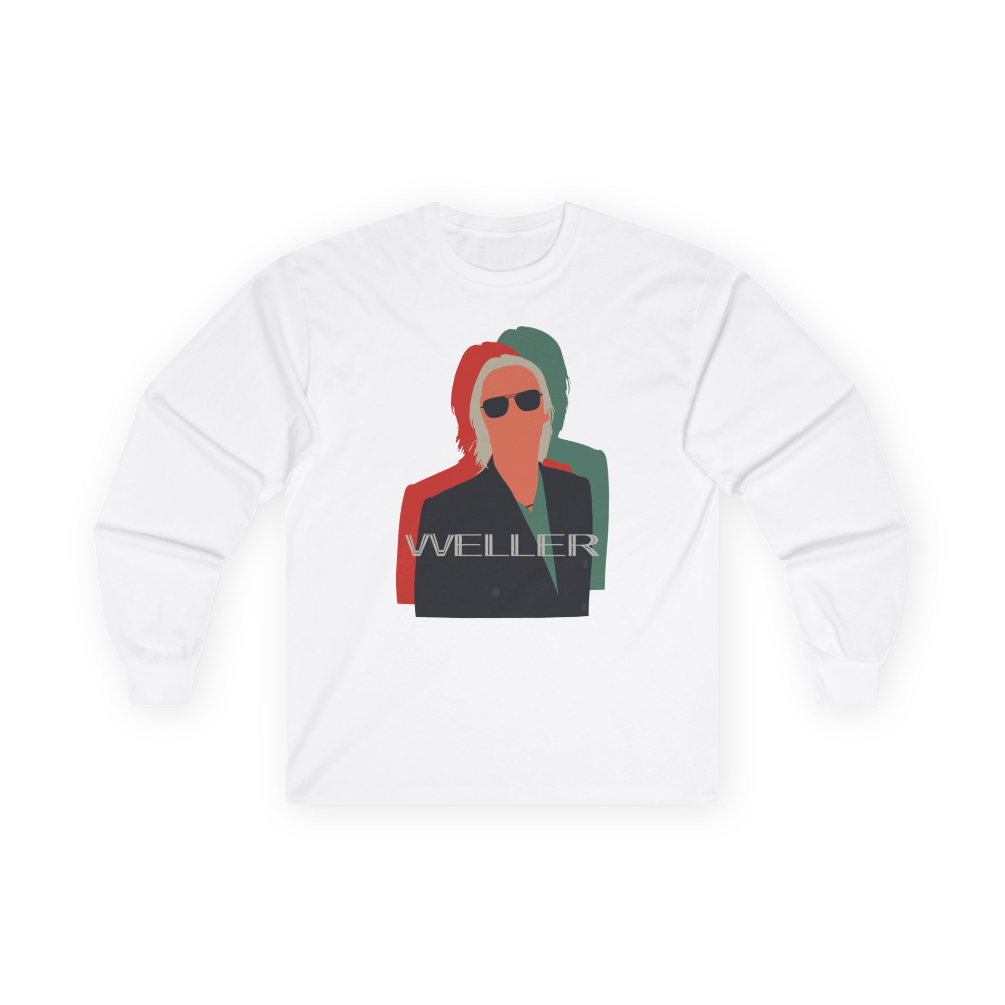 PW Illustration Offset Unisex Ultra Cotton Long Sleeve Tee