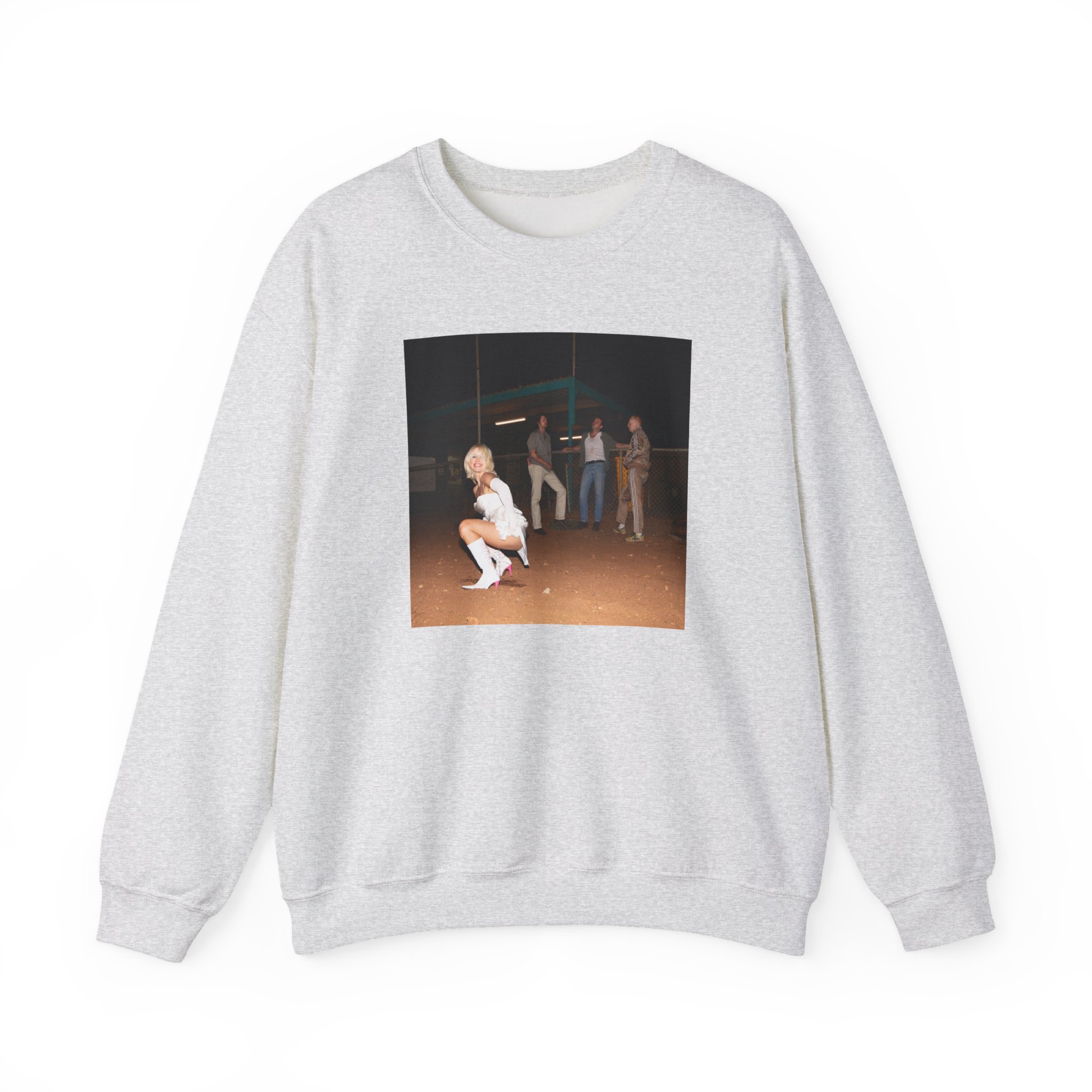 Amyl and the Sniffers U Should Not Be Doing That Unisex Heavy Blend™ Crewneck Sweatshirt - Image 3