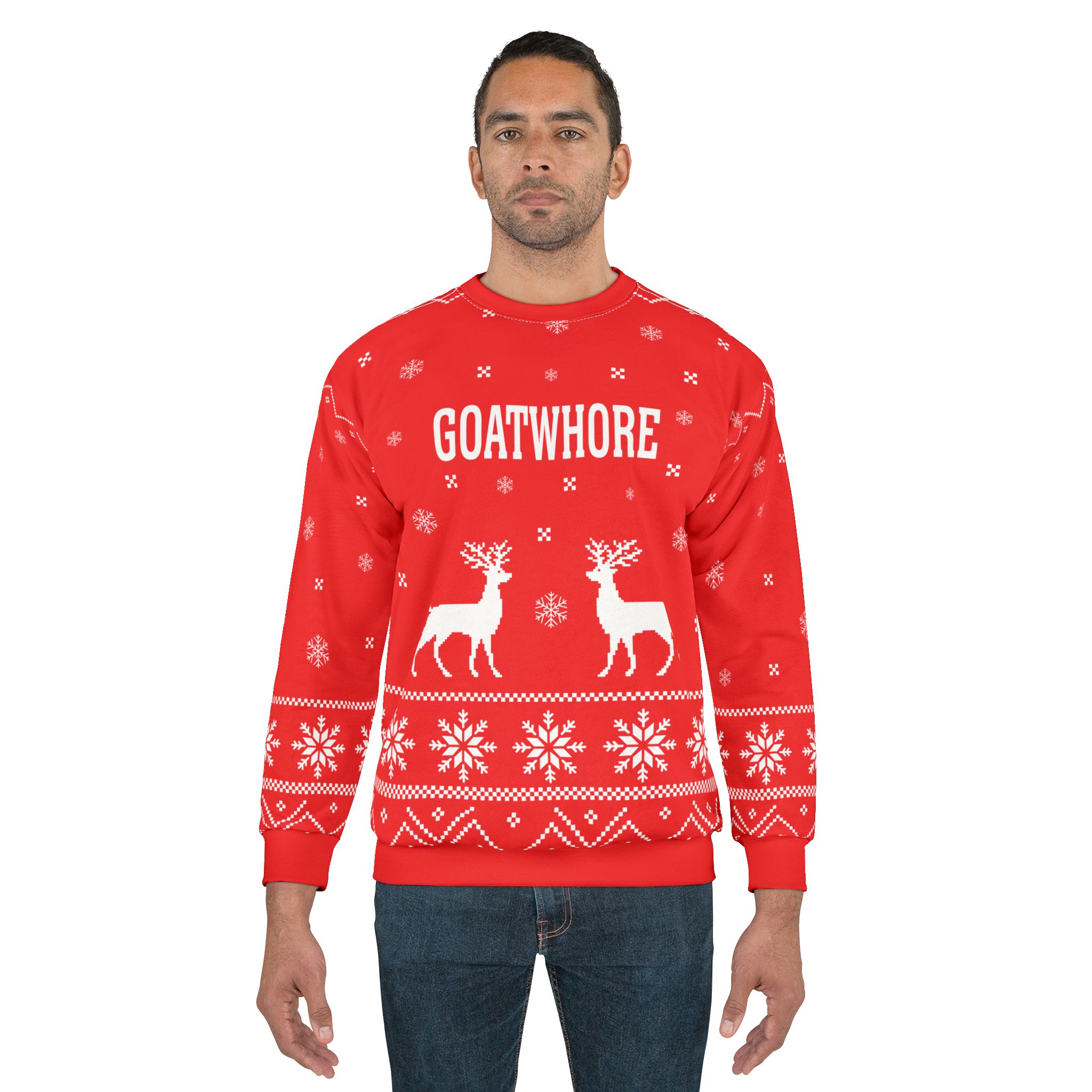 Goatwhore Unisex Sweatshirt (AOP) - Image 3
