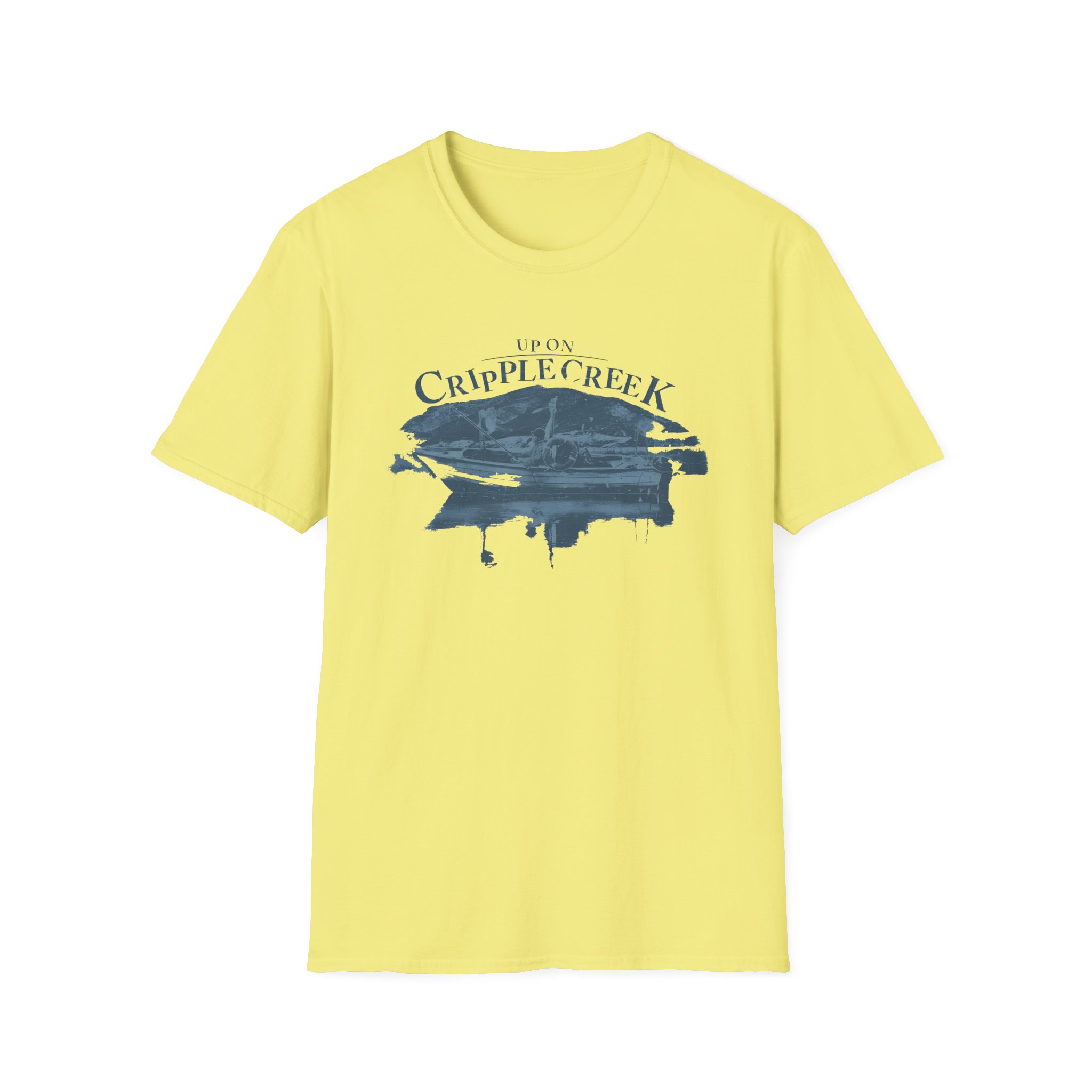 The Band Up on Cripple Unisex Softstyle T-Shirt - Image 11