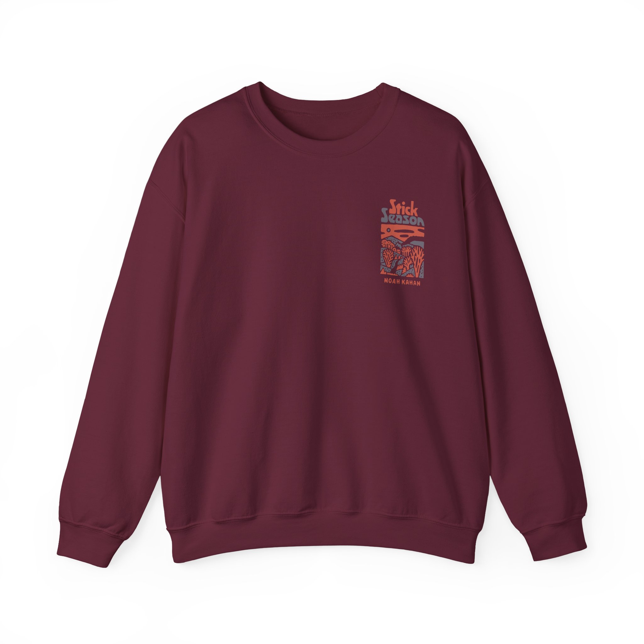 Noah Kahan the View Between Villages Unisex Heavy Blend™ Crewneck Sweatshirt - Image 3