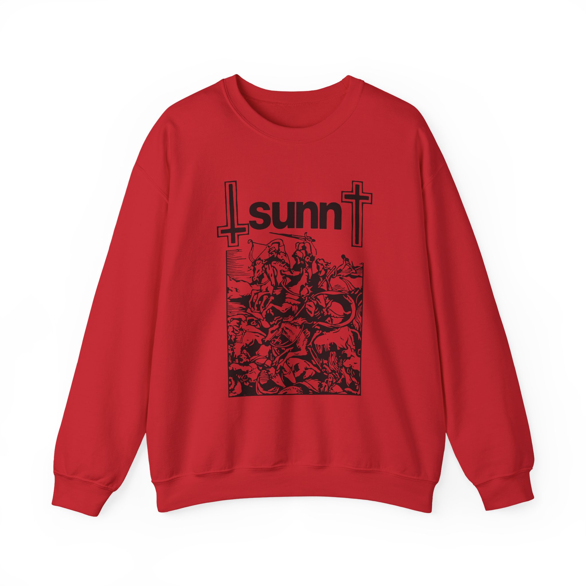 Sunn O Flight of the Behemoth Unisex Heavy Blend™ Crewneck Sweatshirt - Image 23