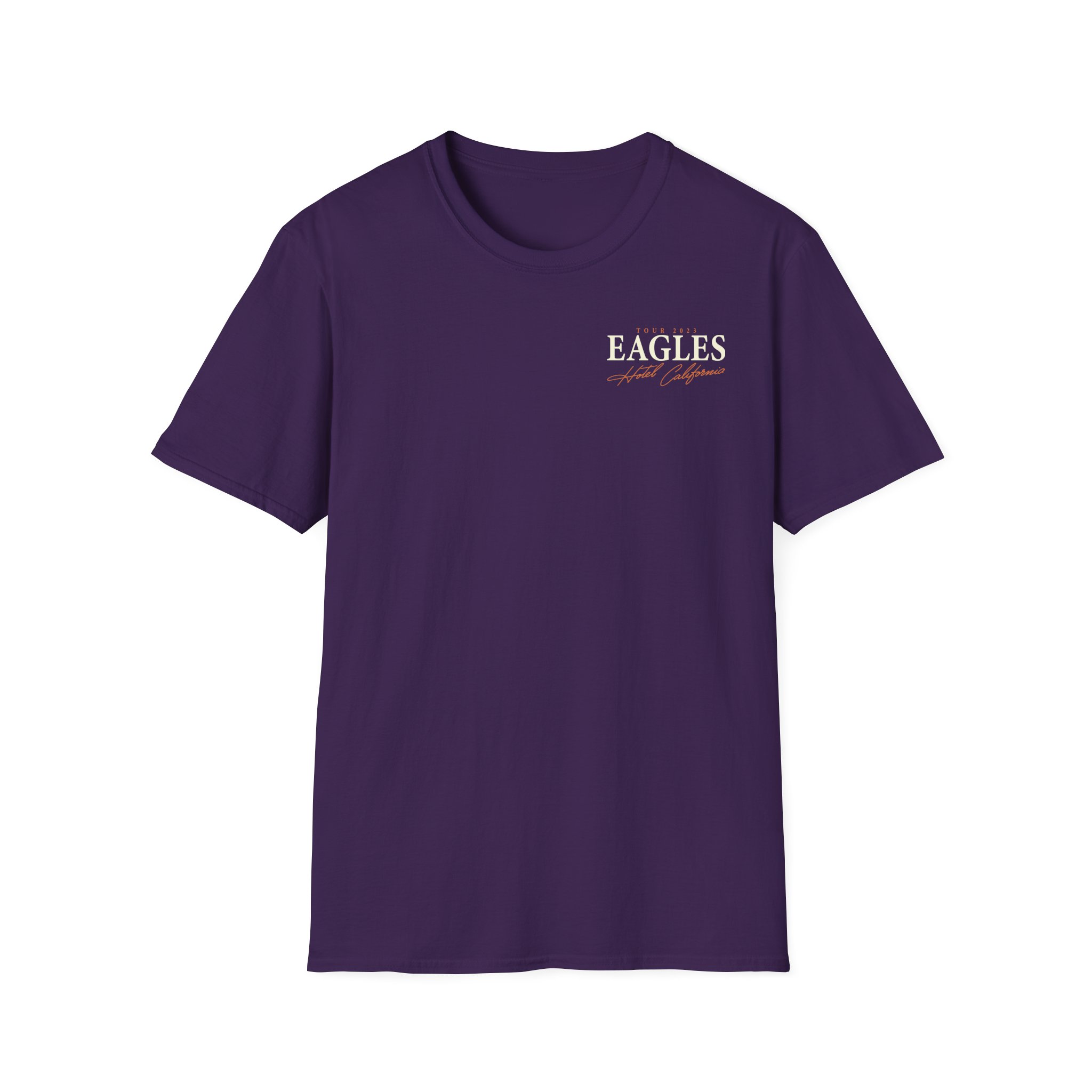 The Eagles Hotel California Unisex Softstyle T-Shirt - Image 11