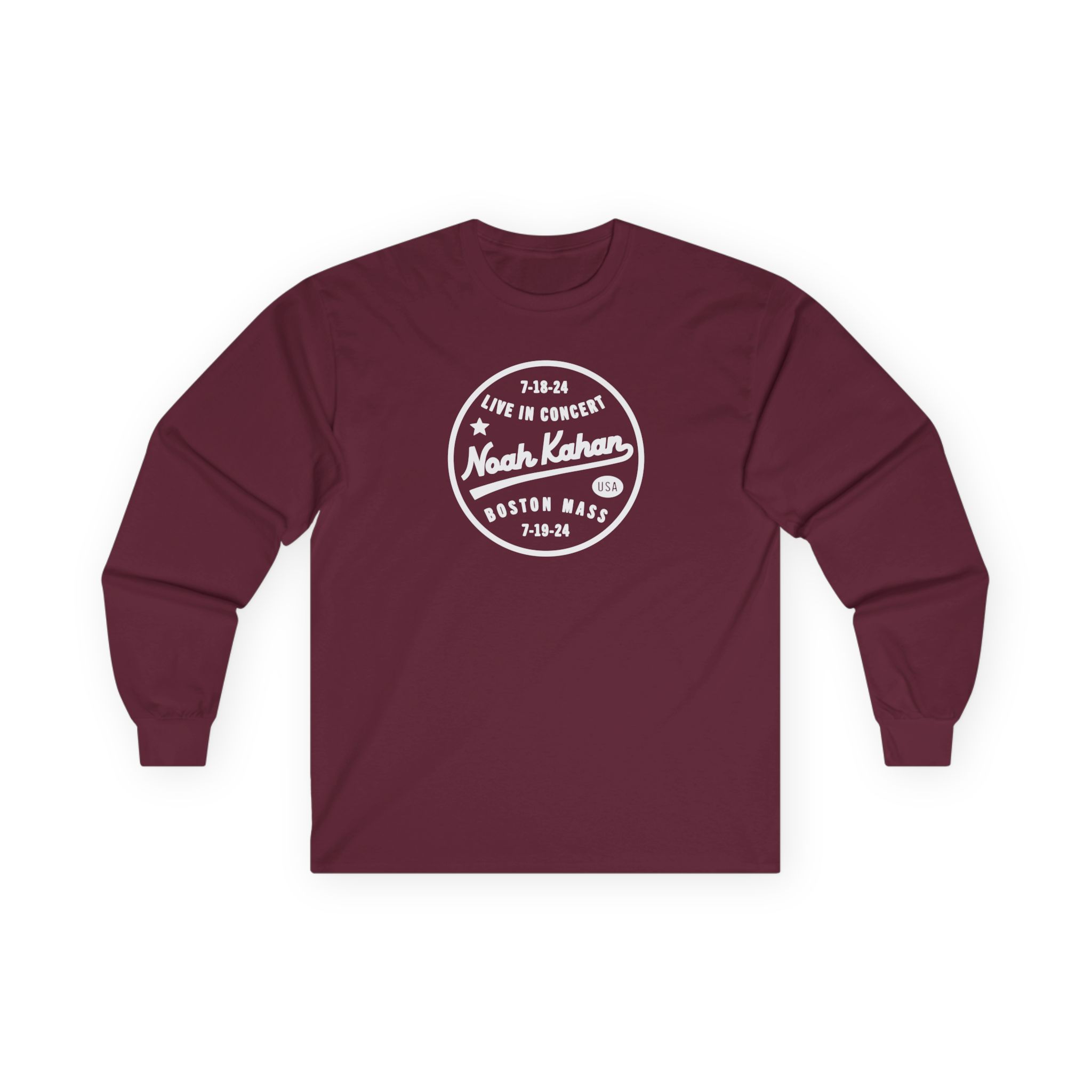 Noah Kahan Game Day Unisex Ultra Cotton Long Sleeve Tee - Image 3