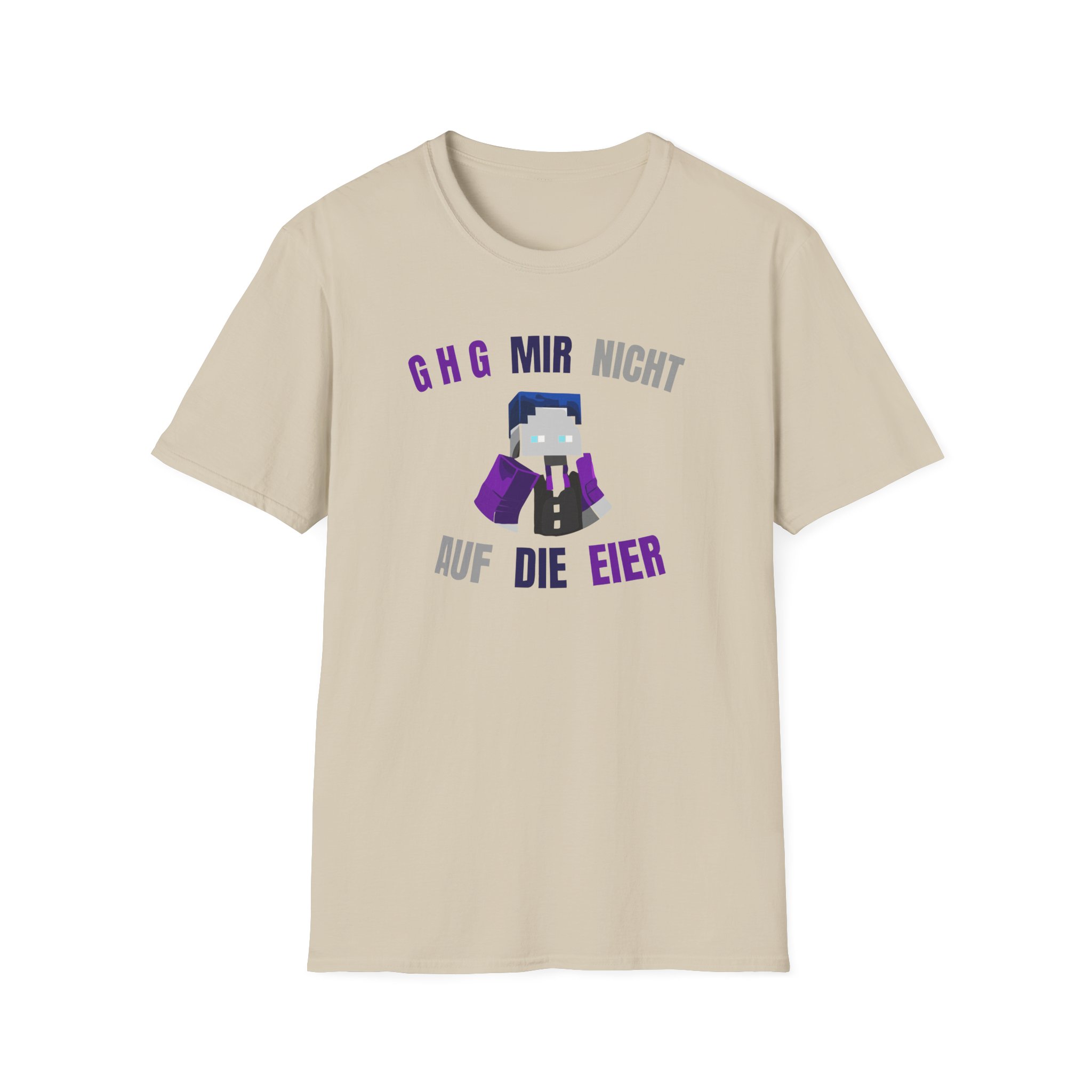 Bastighg Ghg Mir Nicht Auf Die Eier Unisex Softstyle T-Shirt - Image 3
