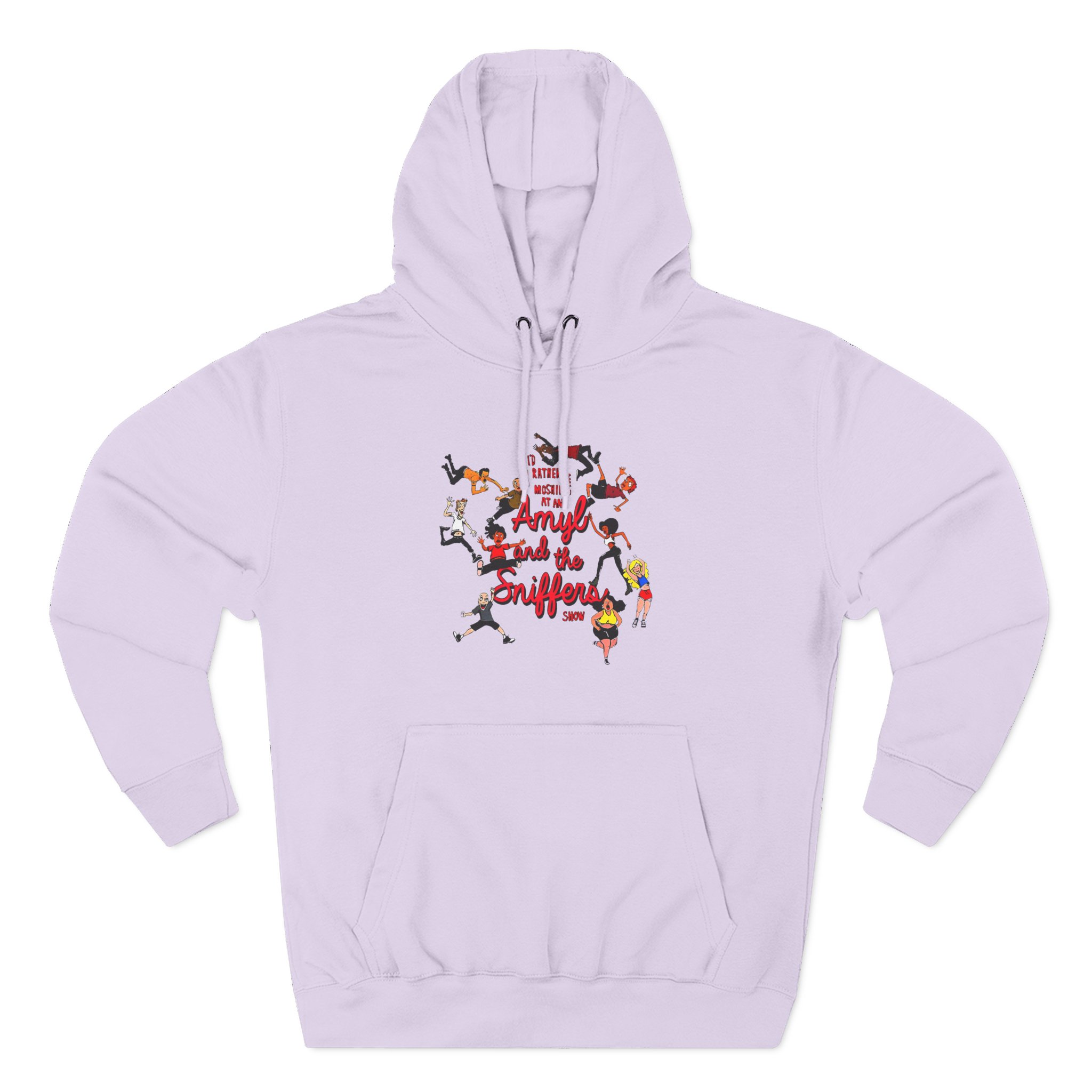 Amyl and the Sniffers Mosh Three-Panel Fleece Hoodie - Image 13