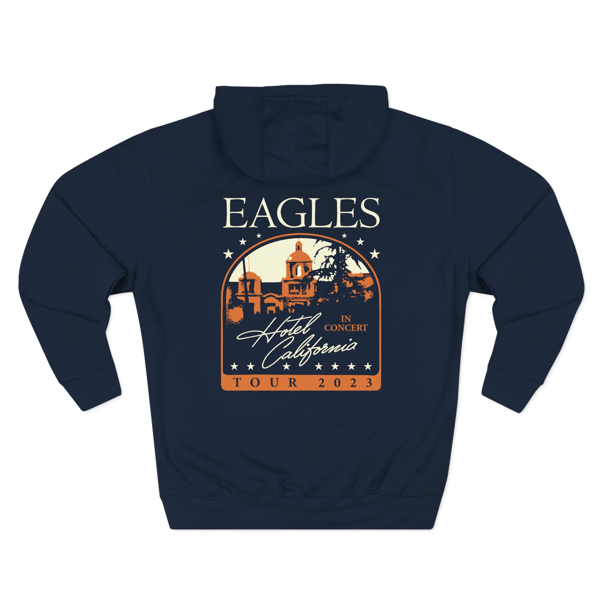 The Eagles Hotel California Three-Panel Fleece Hoodie - Image 8