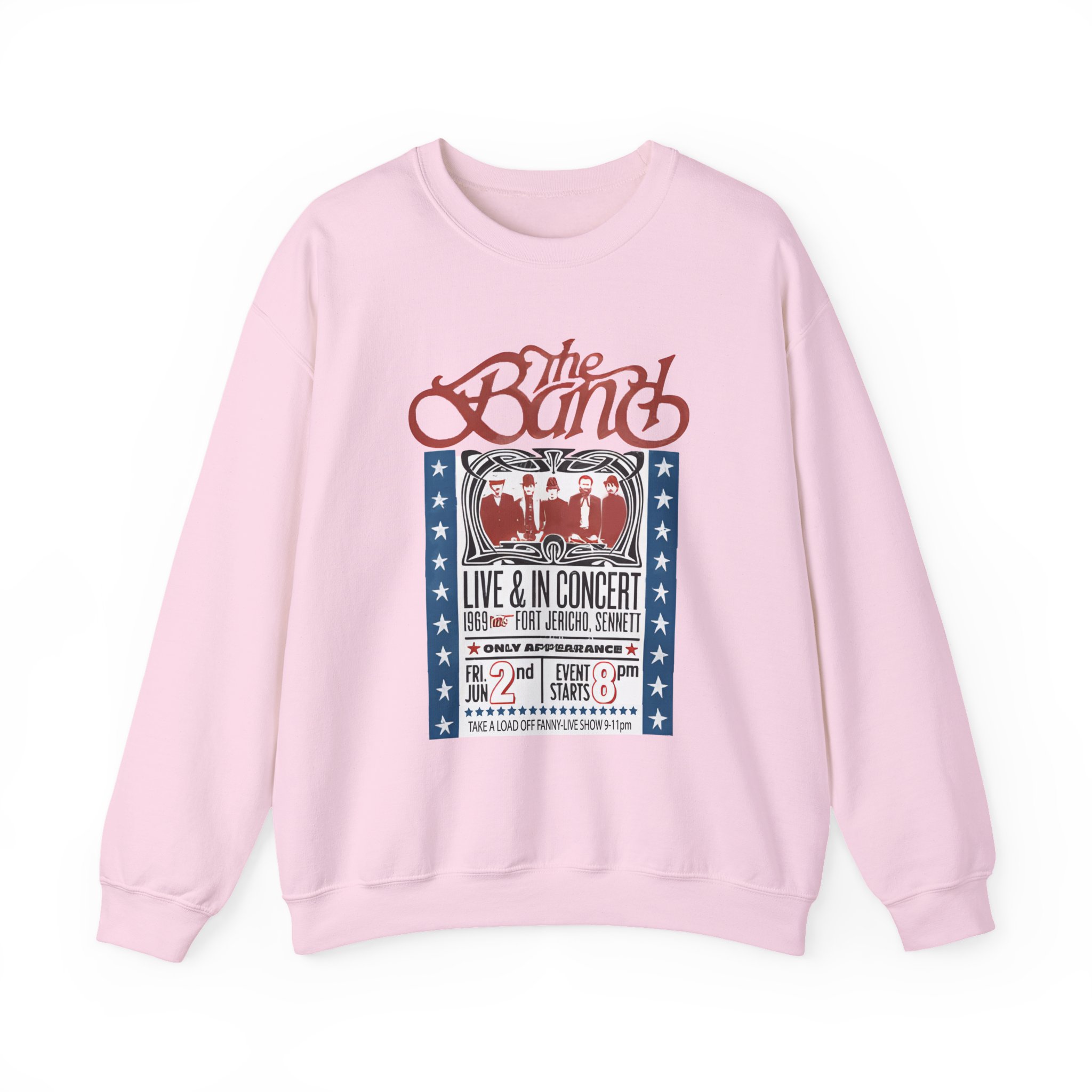 The Band Live in Concert Unisex Heavy Blend™ Crewneck Sweatshirt - Image 7