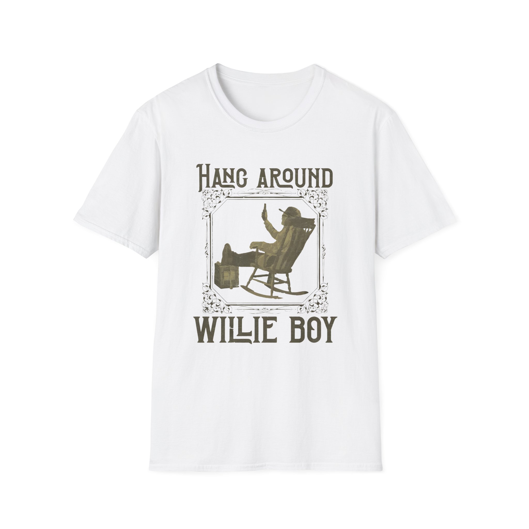 The Band Rockin' Chair Unisex Softstyle T-Shirt - Image 3
