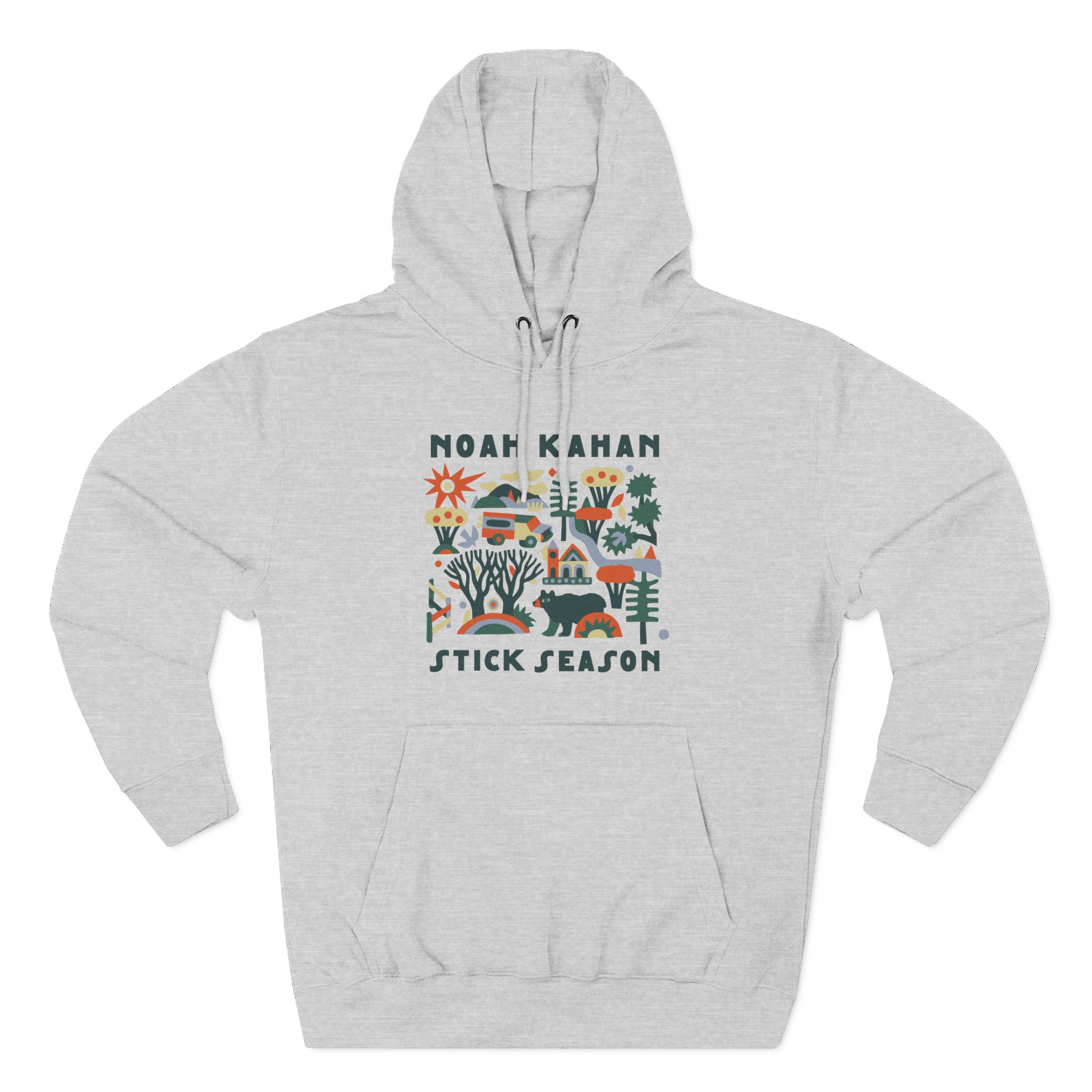 Noah Kahan Stick Season Three-Panel Fleece Hoodie - Image 5