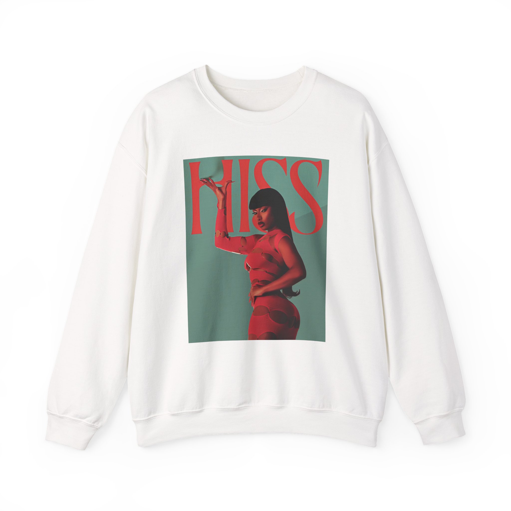 Megan Thee Stallion Hiss Unisex Heavy Blend™ Crewneck Sweatshirt - Image 3